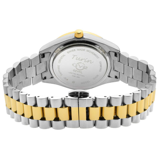 GV2 by Gevril Turin Diamond Women's Quartz Watch 12428B - Image #2