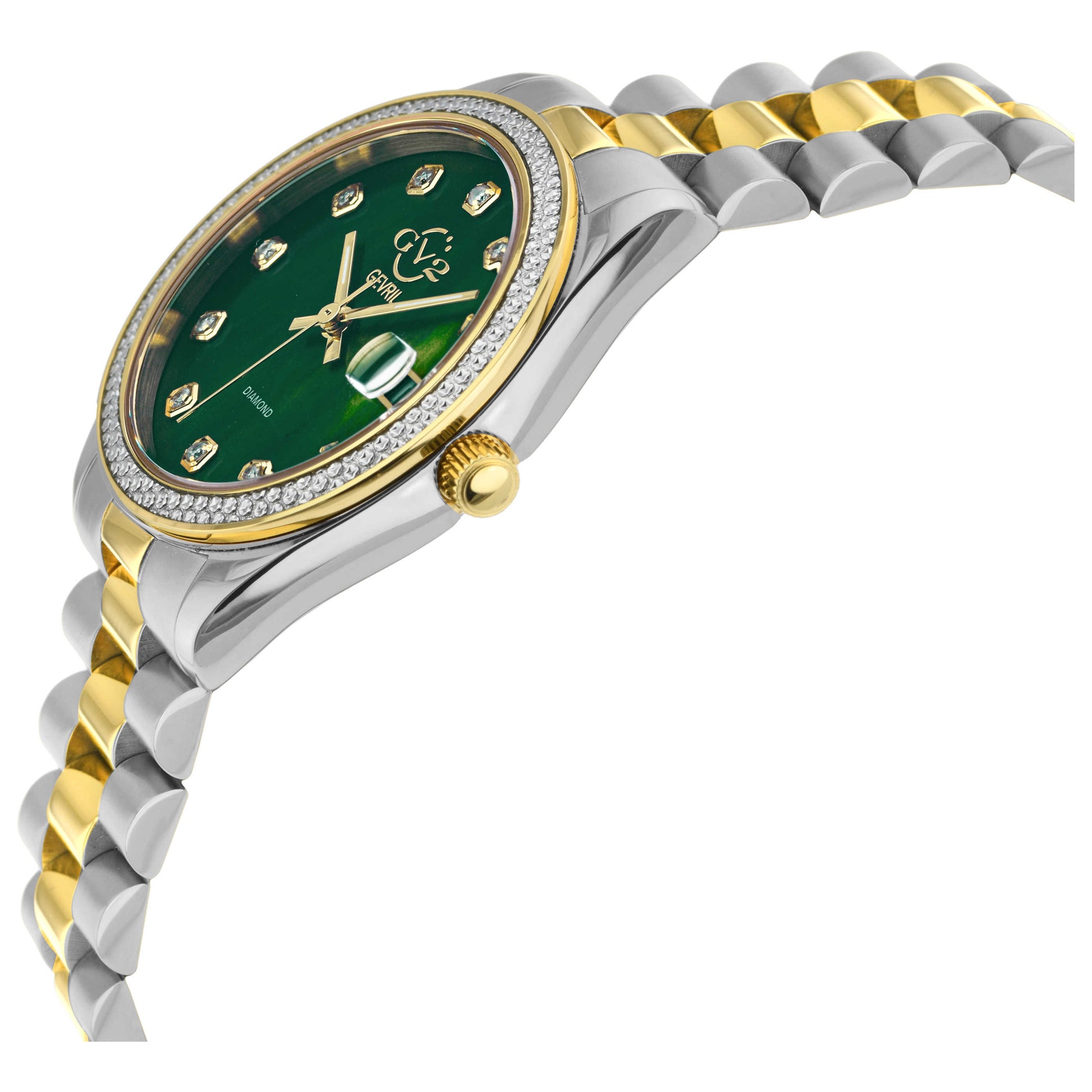 GV2 by Gevril Turin Diamond Women's Quartz Watch 12428B - Image #4