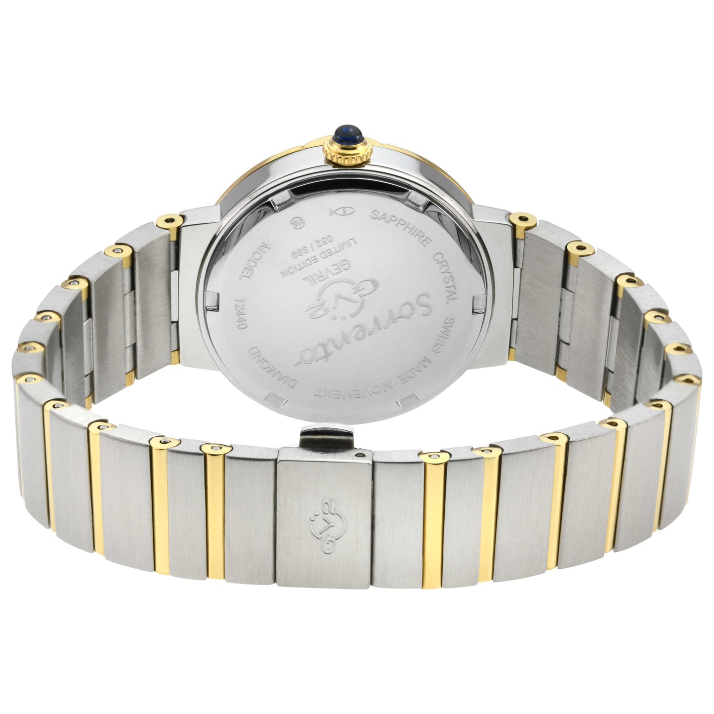 GV2 by Gevril Sorrento Diamond Women's Quartz Watch 12440B - Image #2