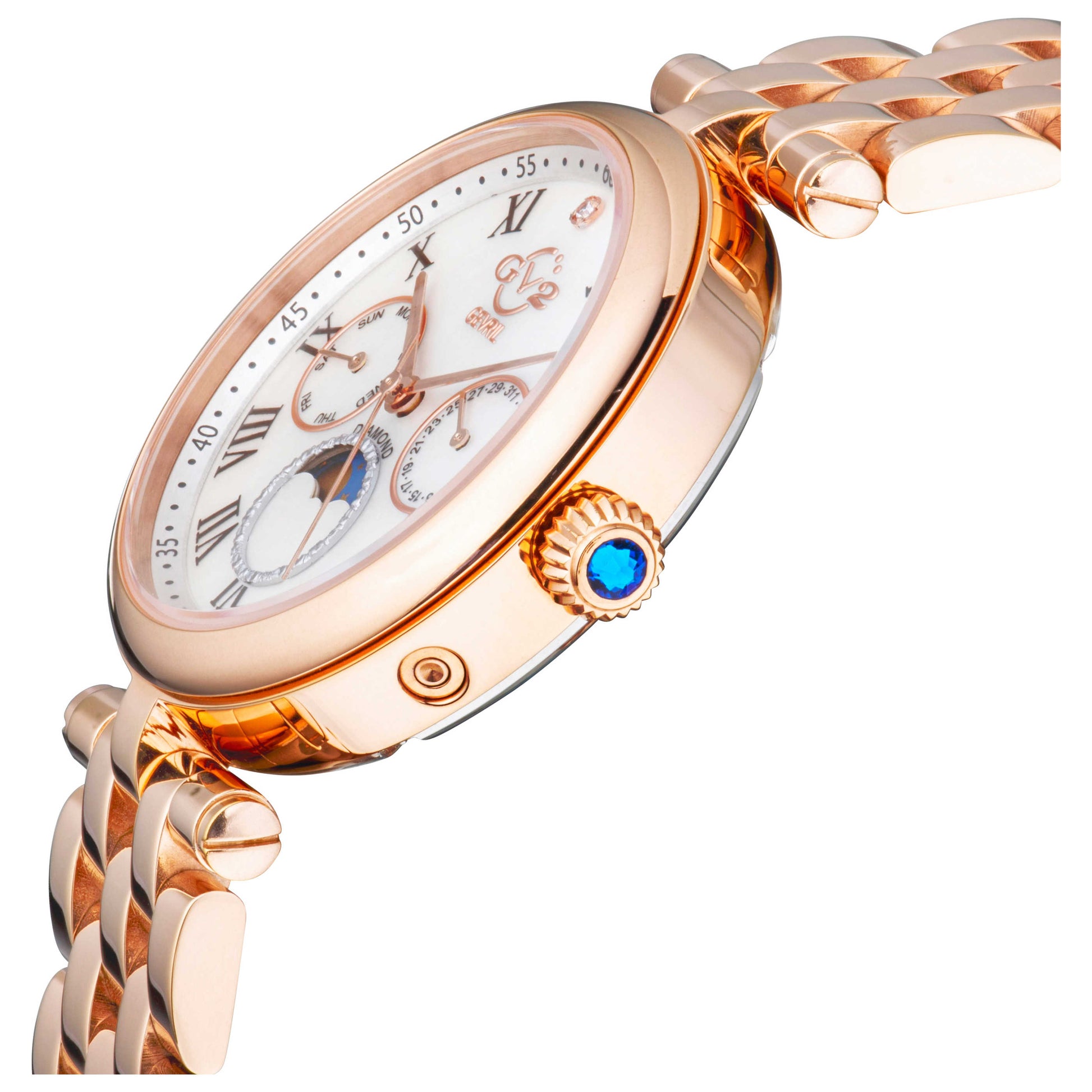GV2 by Gevril Florence Diamond Women's Quartz Watch 12514 - Image #3