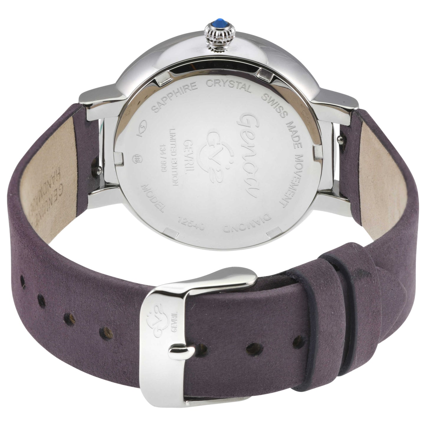 GV2 by Gevril Genoa Diamond Women's Quartz Watch 12540 - Image #2
