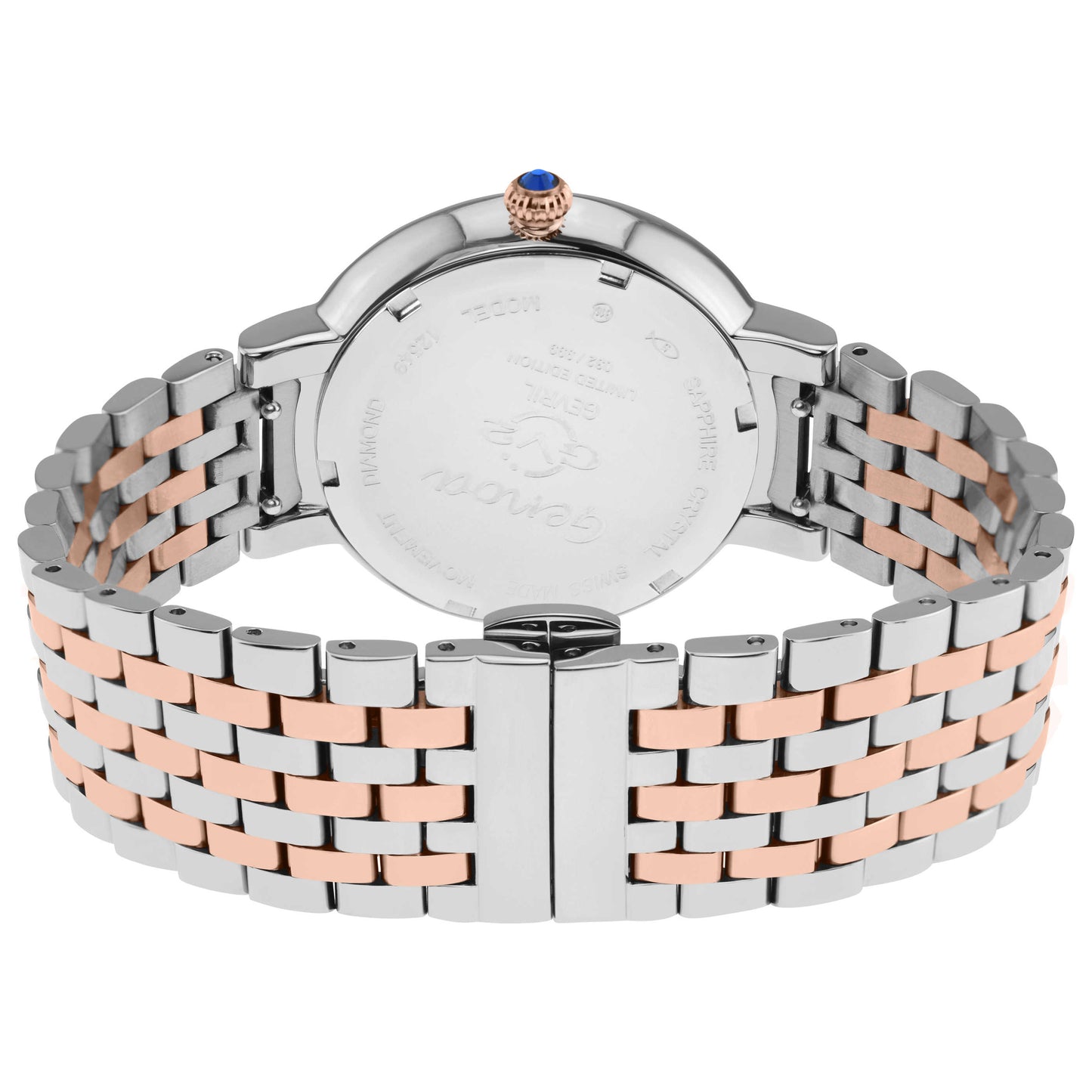 GV2 by Gevril Genoa Diamond Women's Quartz Watch 12549B - Image #2