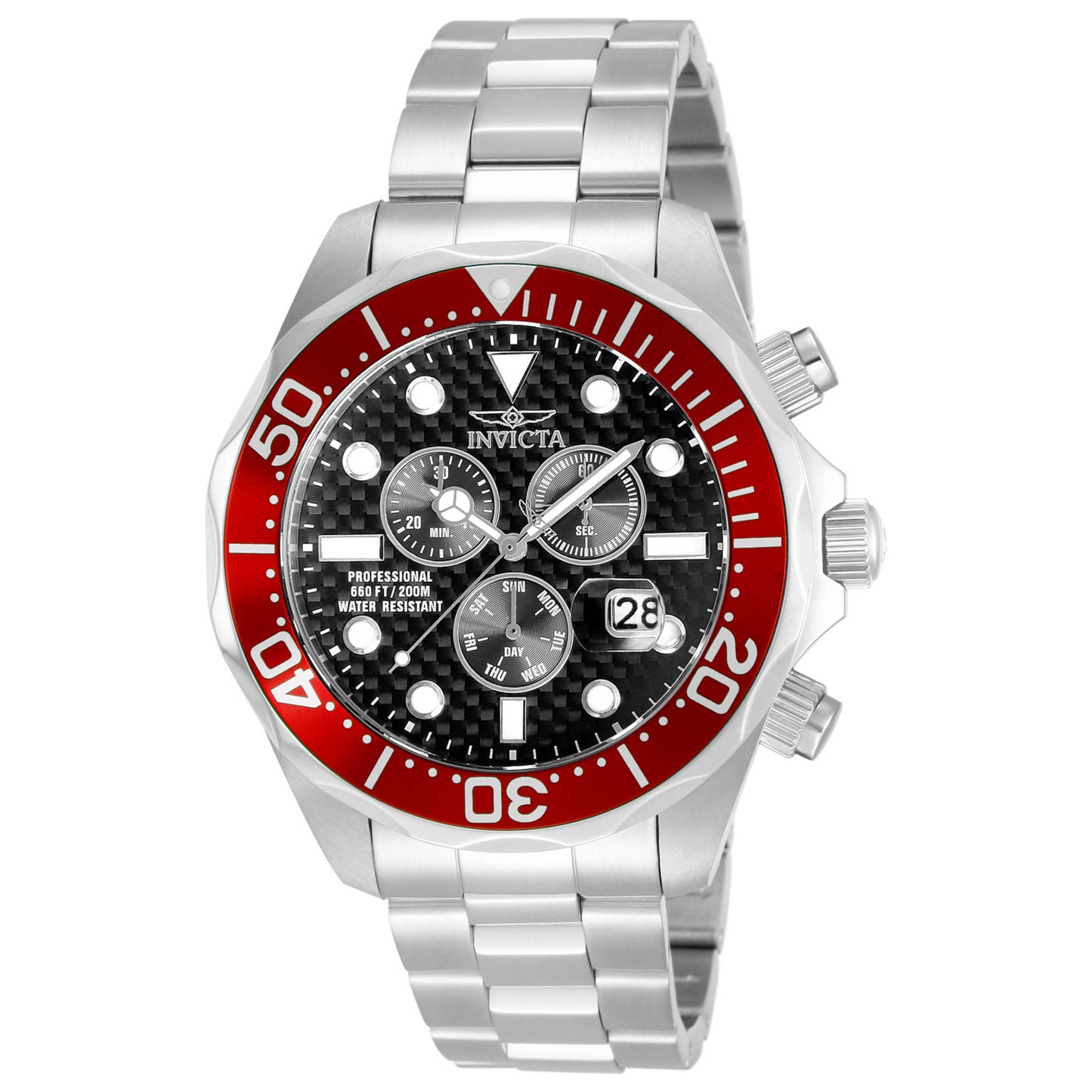 Front view of Invicta Pro Diver Men's Quartz Watch 12570