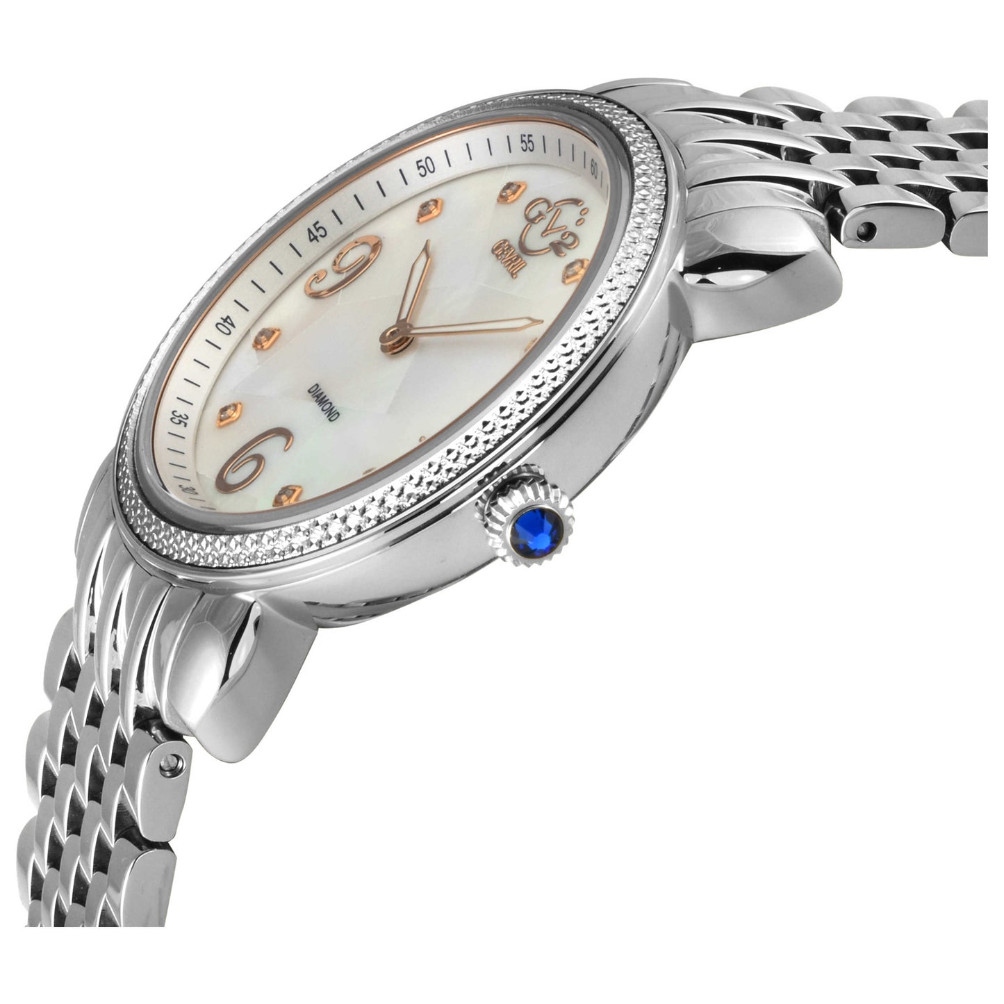 GV2 by Gevril Ravenna Diamond Women's Quartz Watch 12610B - Image #4
