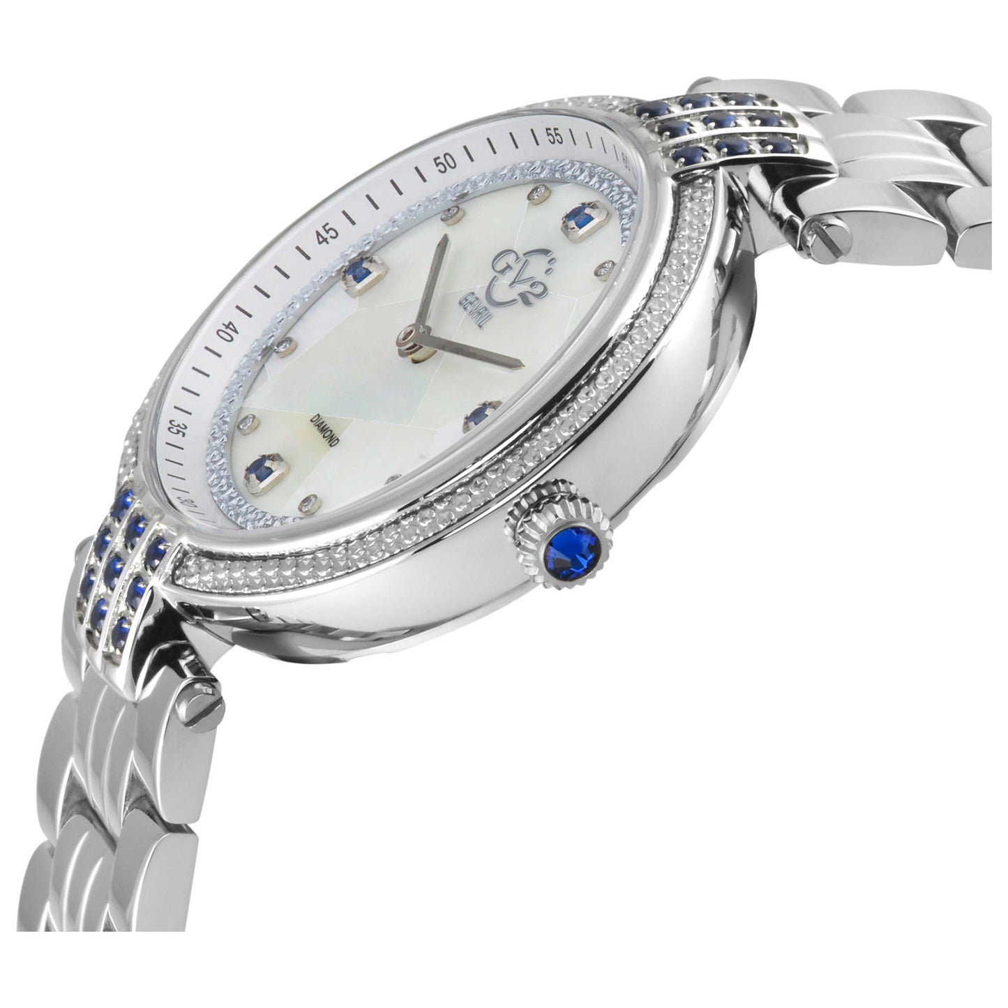 GV2 by Gevril Matera Diamond Women's Quartz Watch 12801B - Image #4