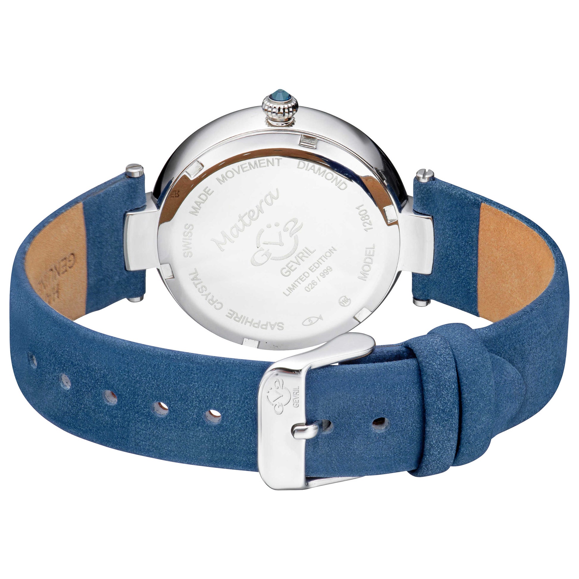 GV2 by Gevril Matera Diamond Women's Quartz Watch 12801 - Image #2