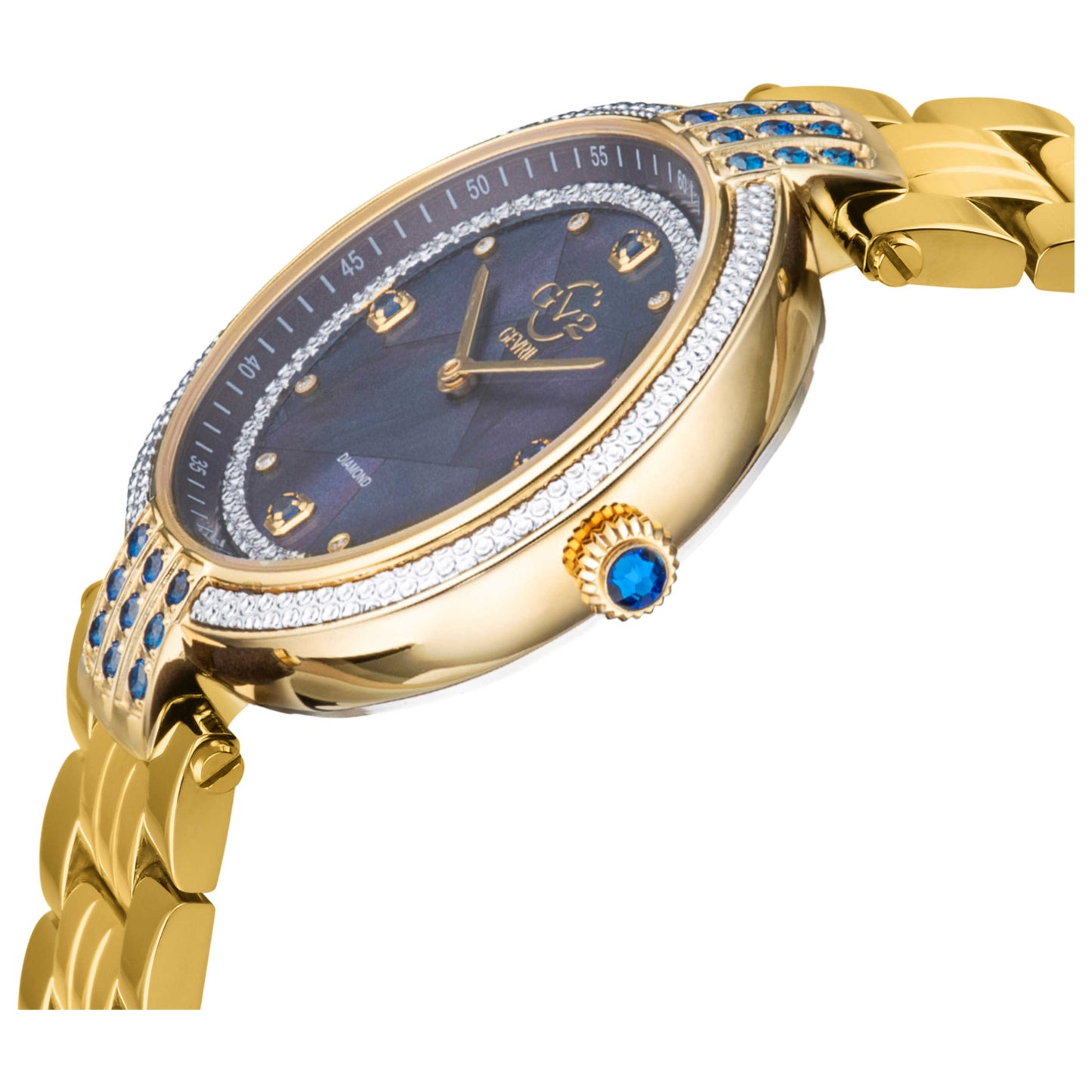 GV2 by Gevril Matera Diamond Women's Quartz Watch 12802B - Image #4
