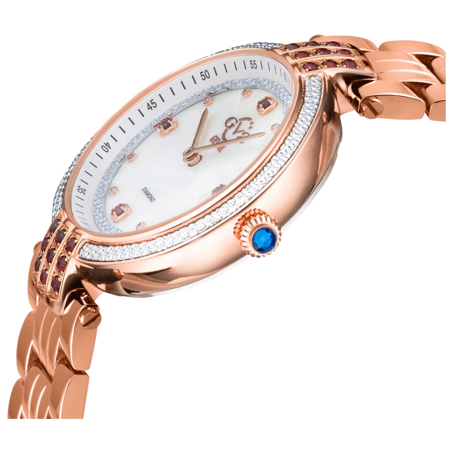 GV2 by Gevril Matera Diamond Women's Quartz Watch 12804B - Image #4