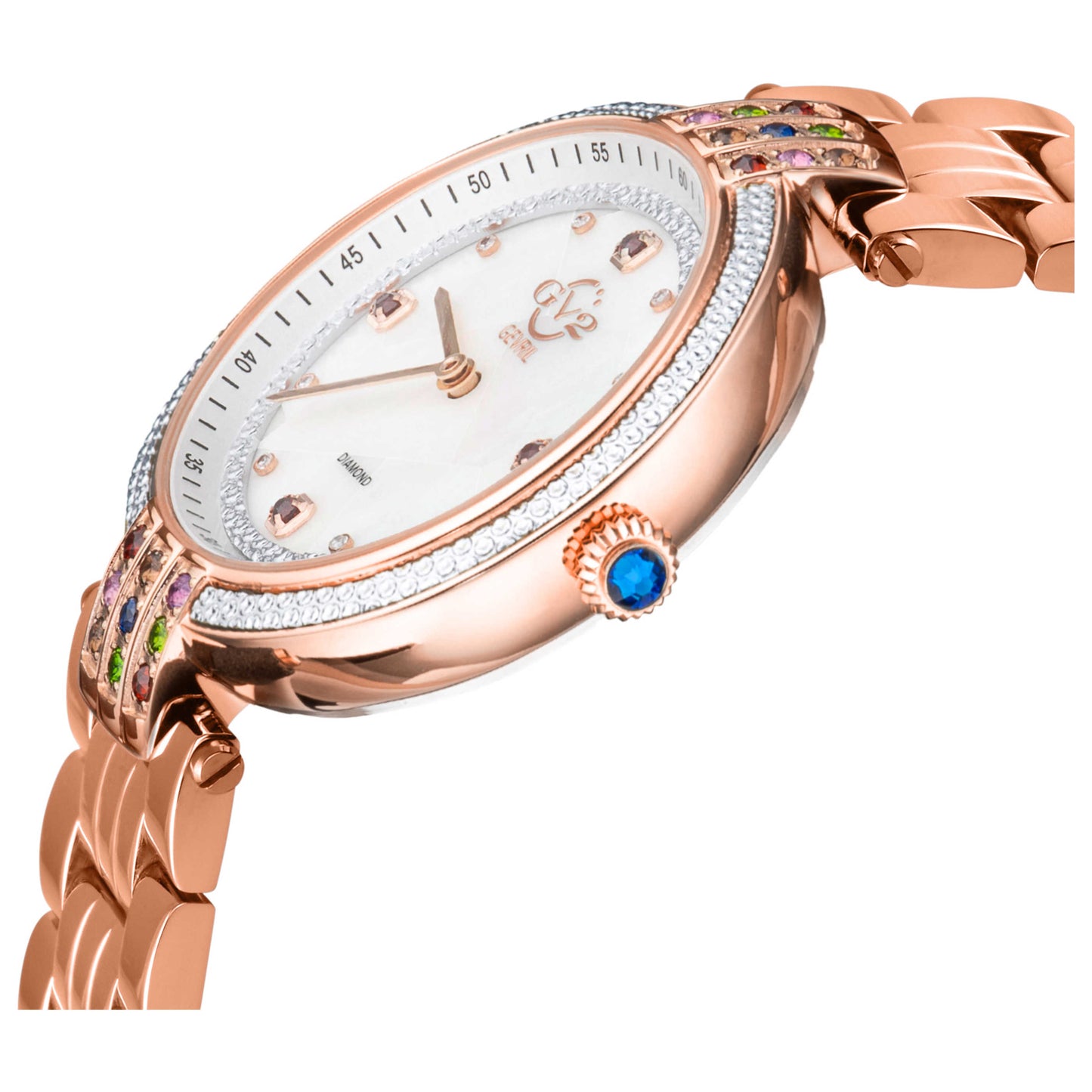 GV2 by Gevril Matera Diamond Women's Quartz Watch 12805B - Image #4