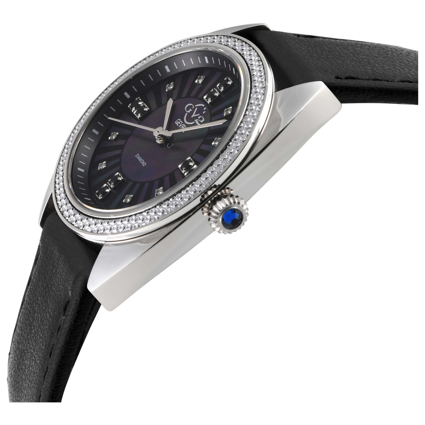 GV2 by Gevril Palermo Diamond Women's Quartz Watch 13100-V7 - Image #4