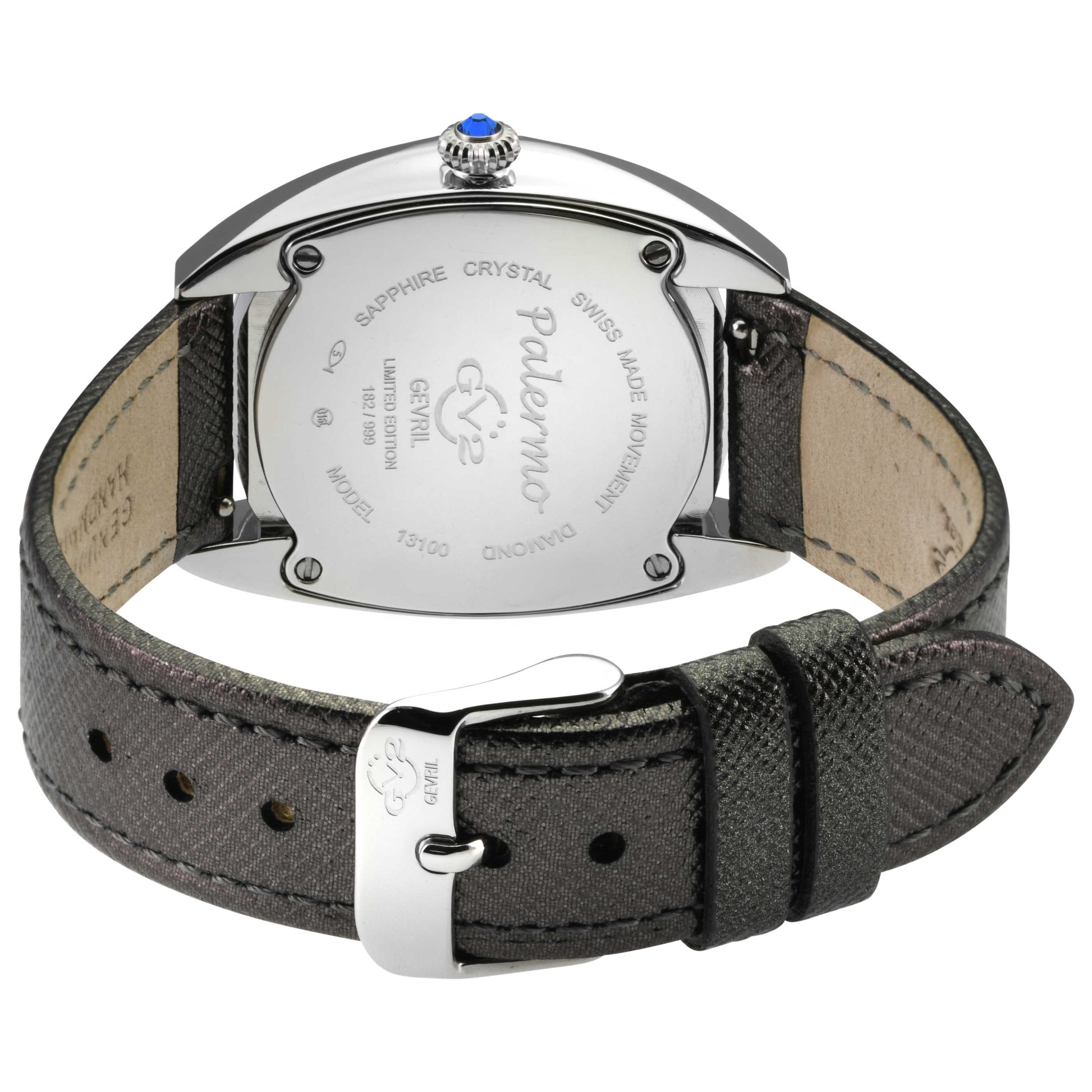 GV2 by Gevril Palermo Diamond Women's Quartz Watch 13100 - Image #2