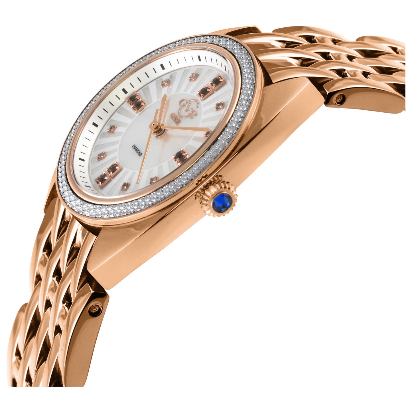 GV2 by Gevril Palermo Diamond Women's Quartz Watch 13103B - Image #4