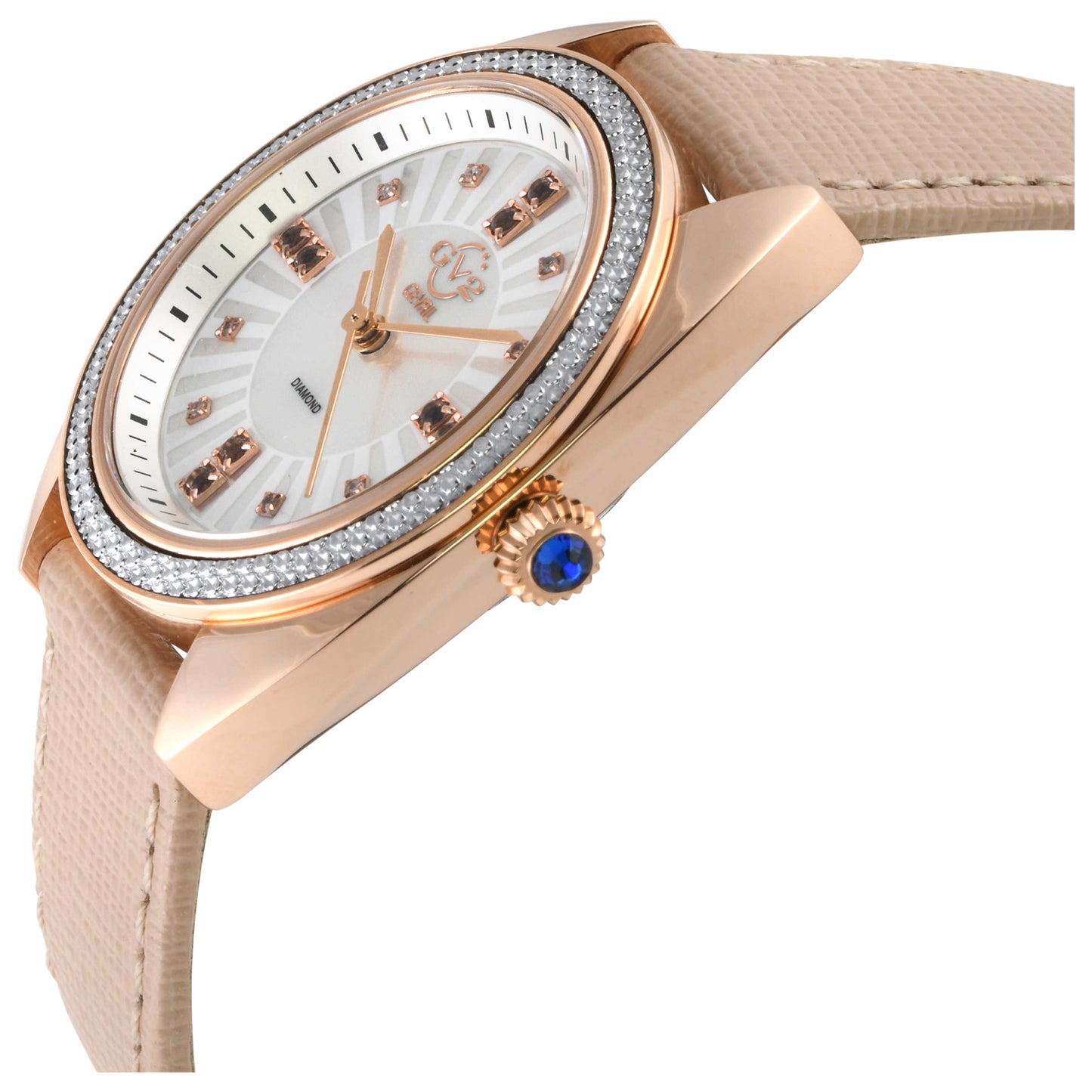 GV2 by Gevril Palermo Diamond Women's Quartz Watch 13103 - Image #4