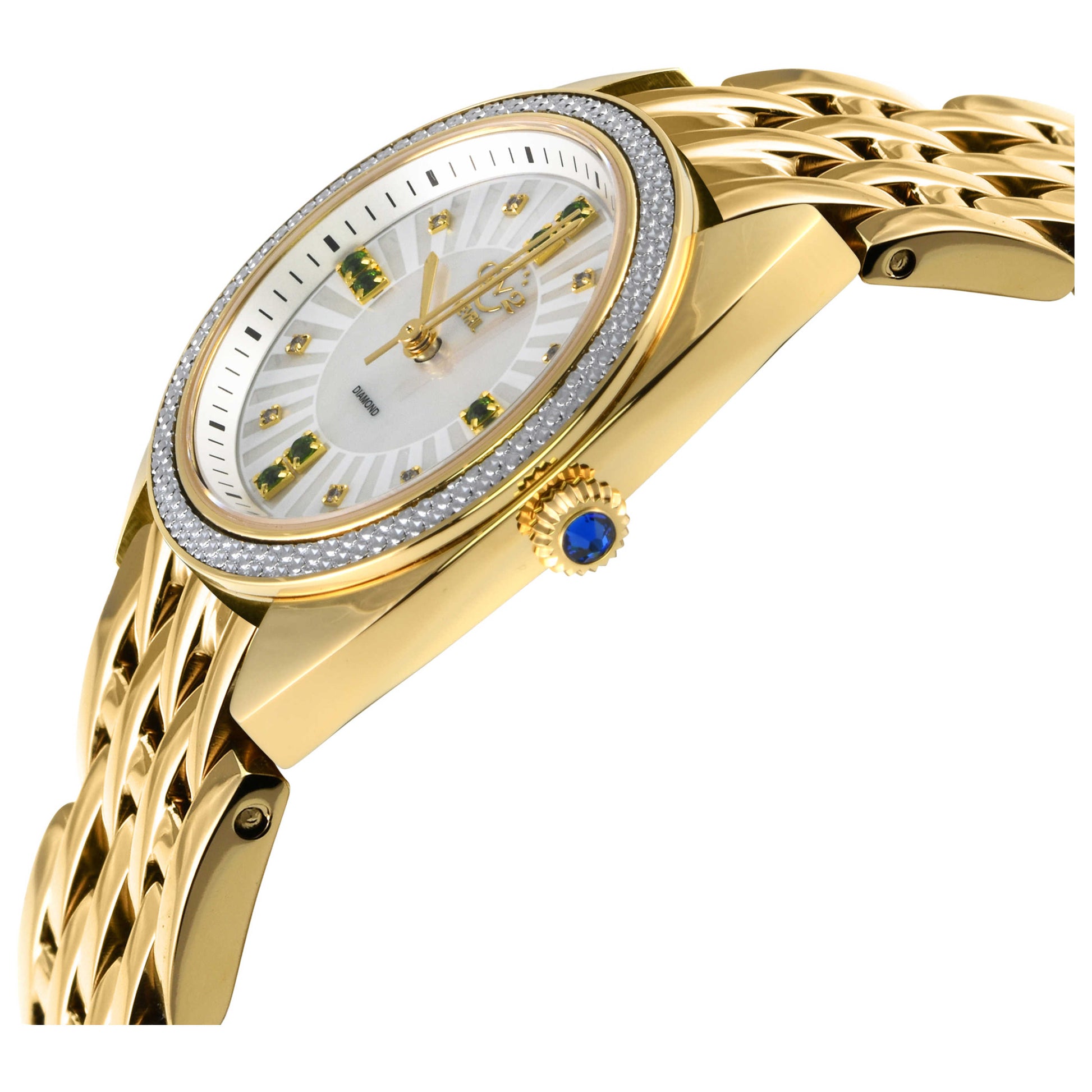 GV2 by Gevril Palermo Diamond Women's Quartz Watch 13105B - Image #4