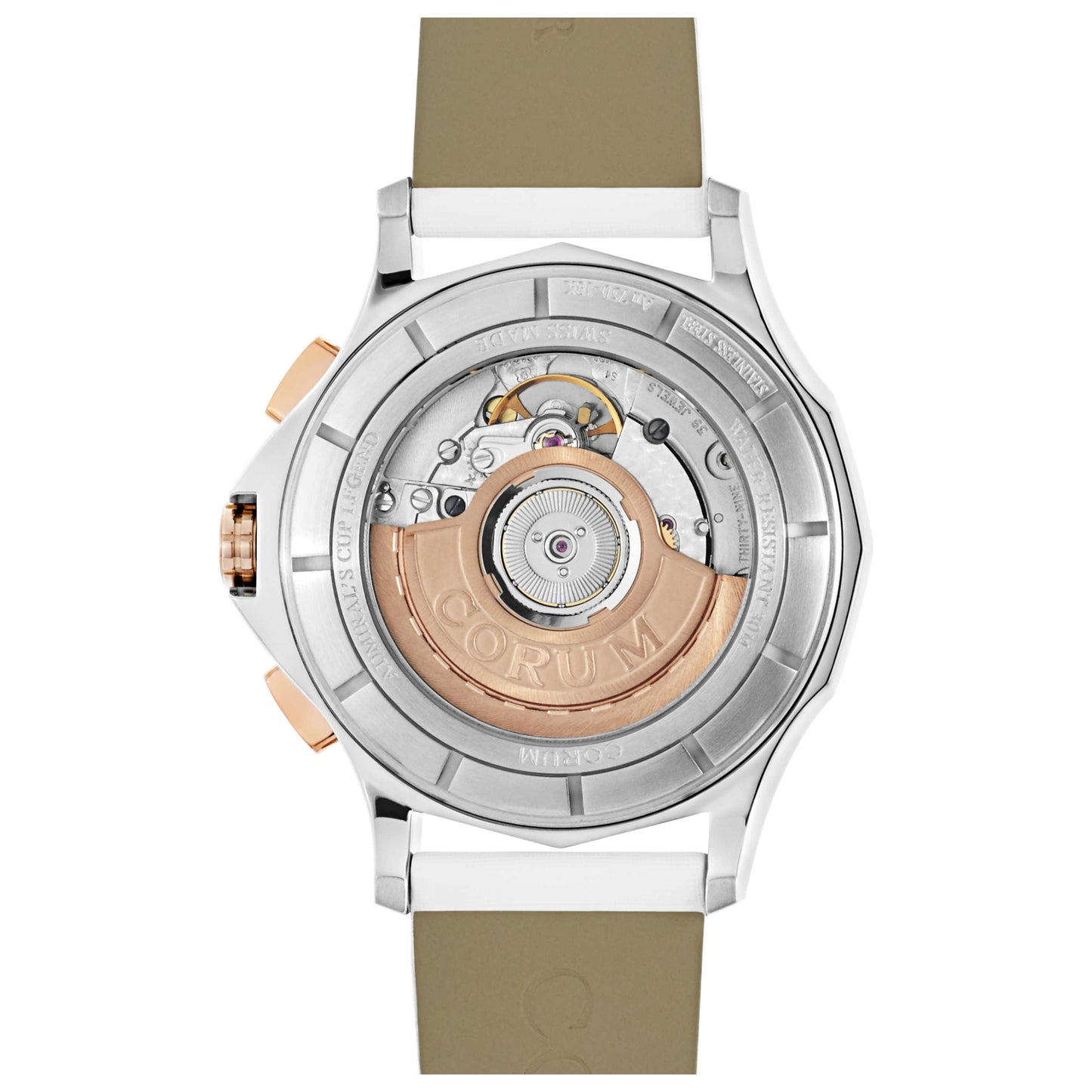 Corum Admiral's Cup Women's Automatic Watch 132-101-29-0F49-PN09 - Image #2