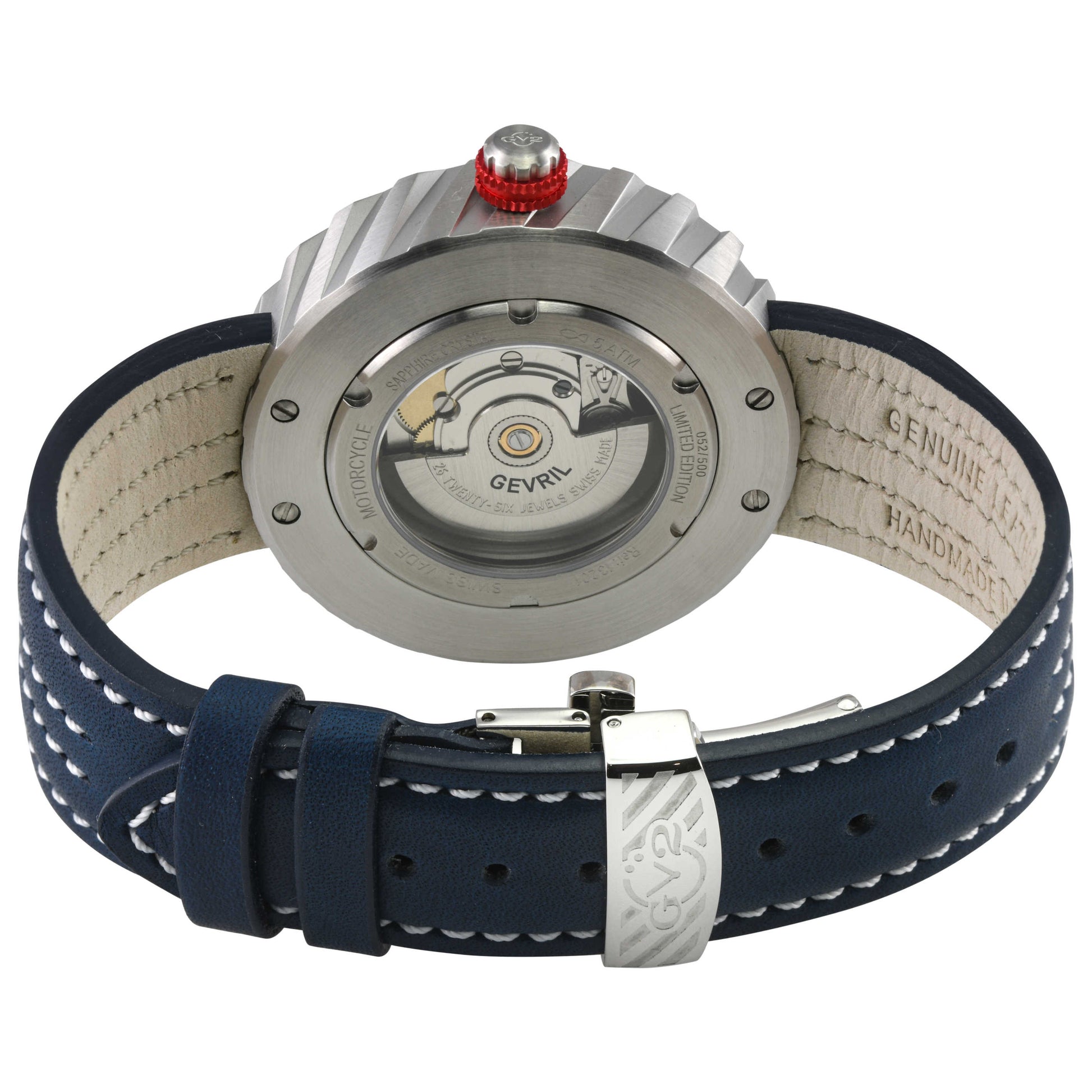 GV2 by Gevril Motorcycle Men's Automatic Watch 13201 - Image #2