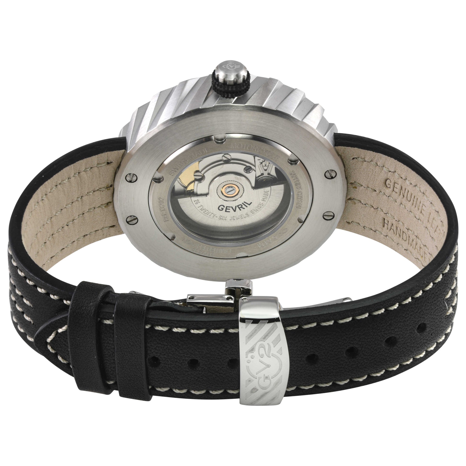 GV2 by Gevril Motorcycle Men's Automatic Watch 13202 - Image #2