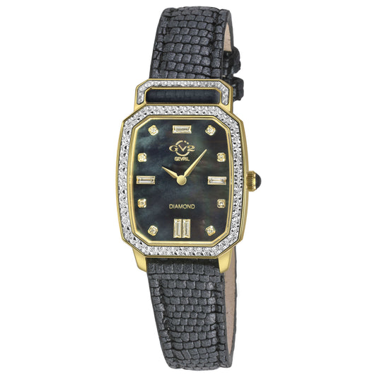 Front view of GV2 by Gevril Pavia Diamond Women's Quartz Watch 13401