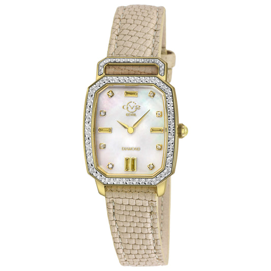 Front view of GV2 by Gevril Pavia Diamond Women's Quartz Watch 13404