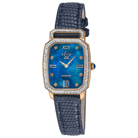 Front view of GV2 by Gevril Pavia Diamond Women's Quartz Watch 13407