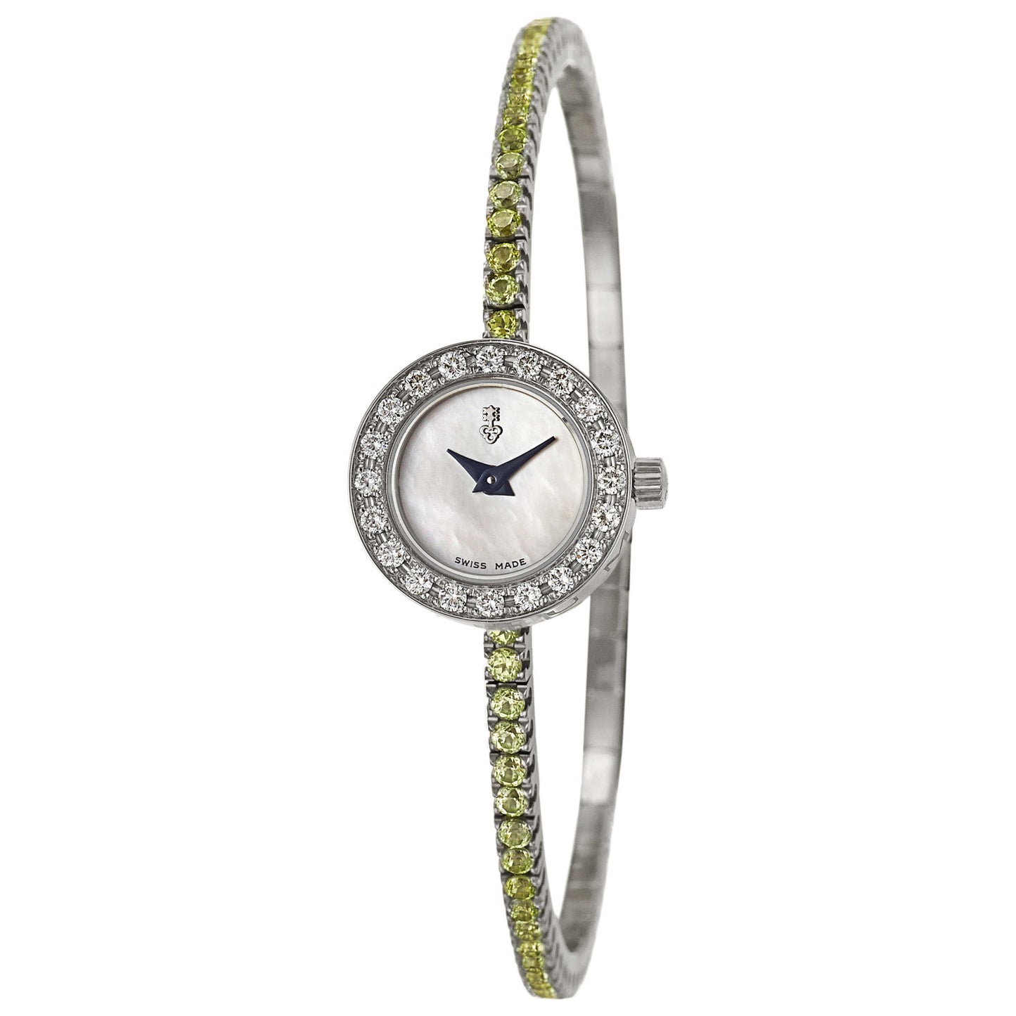 Front view of Corum Romantic Women's Swiss Quartz (Battery-Powered) Watch 137-501-47-E007-PN34