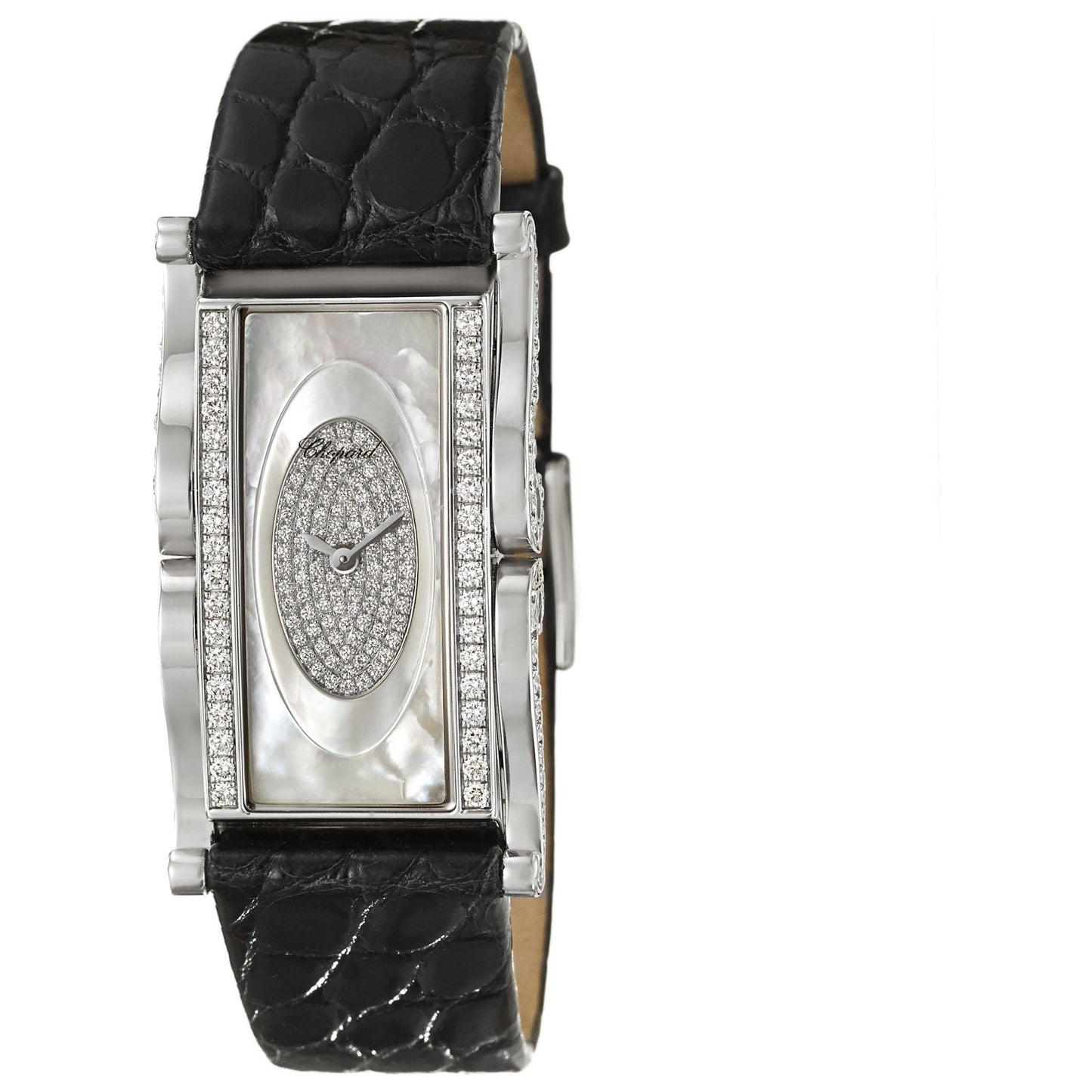 Front view of Chopard Copacabana Women's Swiss Quartz (Battery-Powered) Watch 139001-1001