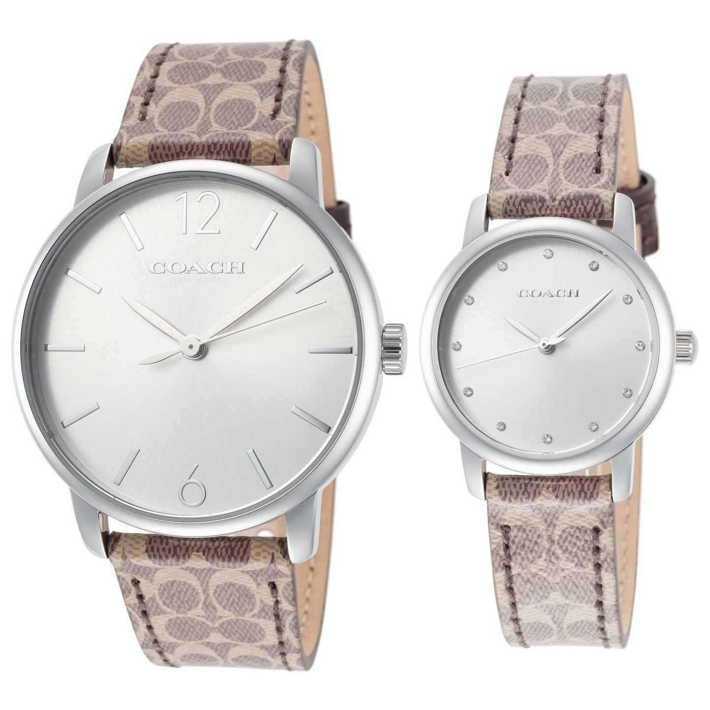 Front view of Coach Grand Unisex Quartz Watch 14000057