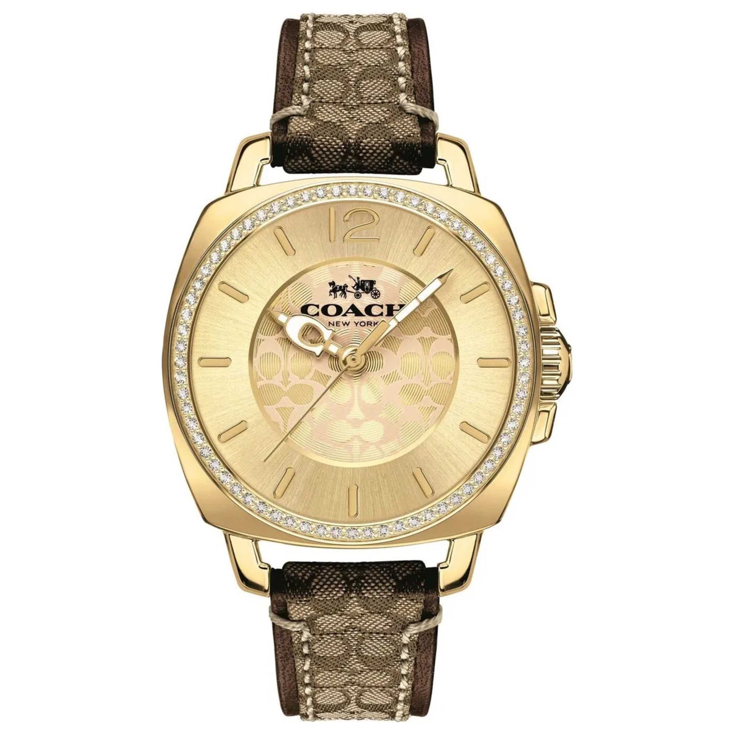 Front view of Coach Boyfriend Women's Quartz Watch 14000091