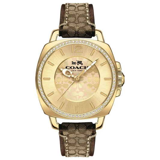 Front view of Coach Boyfriend Women's Quartz Watch 14000091