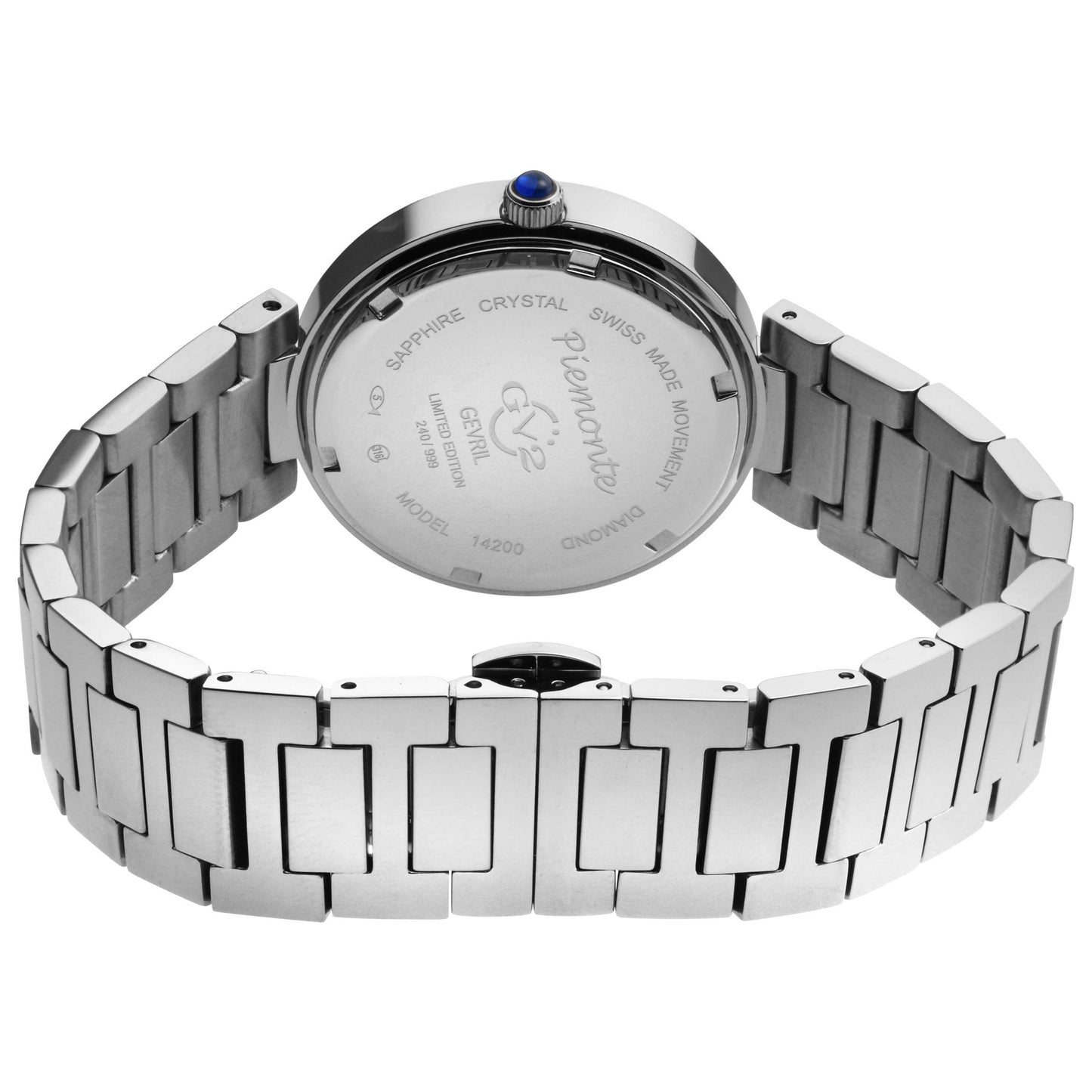 GV2 by Gevril Piemonte Diamond Women's Quartz Watch 14200B - Image #2