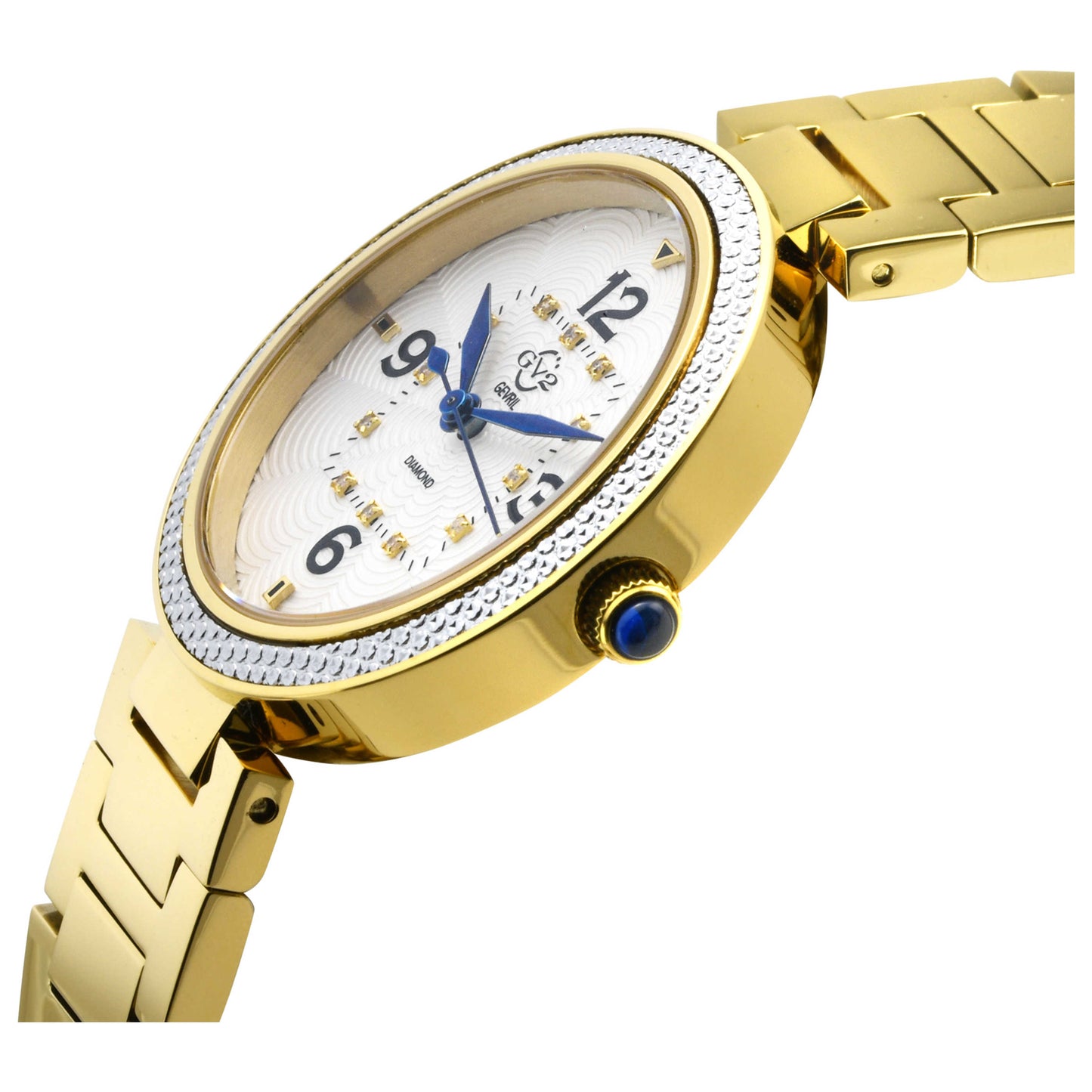 GV2 by Gevril Piemonte Diamond Women's Quartz Watch 14201B - Image #4