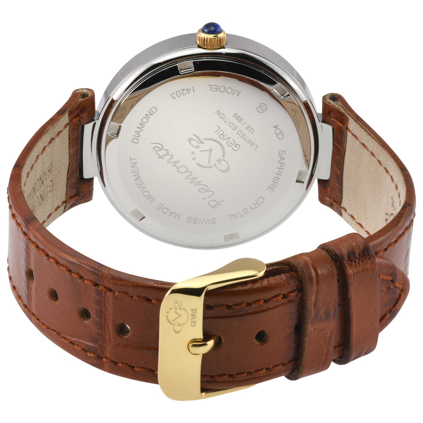 GV2 by Gevril Piemonte Diamond Women's Quartz Watch 14203-4 - Image #2