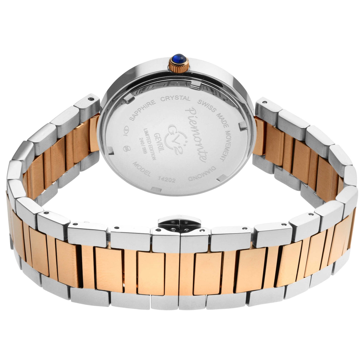 GV2 by Gevril Piemonte Diamond Women's Quartz Watch 14204B - Image #2