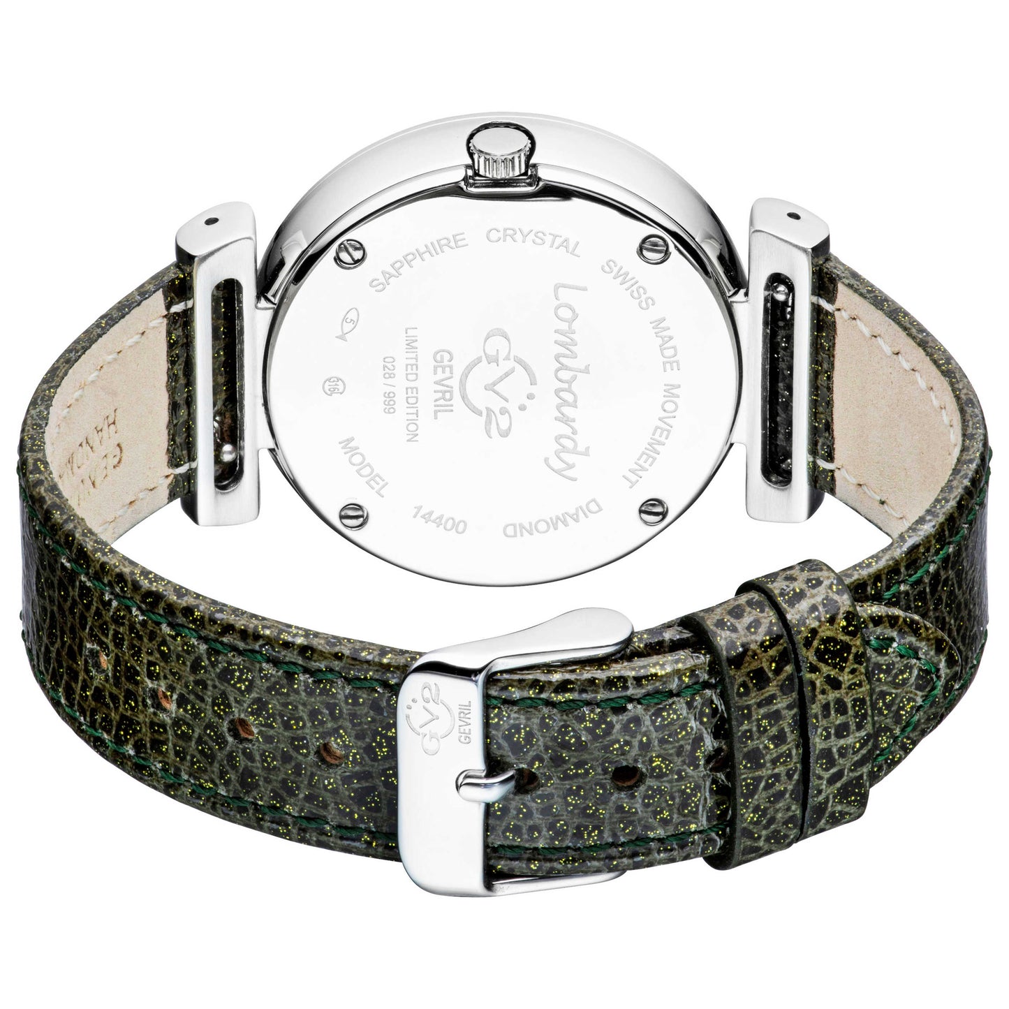 GV2 by Gevril Lombardy Diamond Women's Quartz Watch 14400 - Image #2