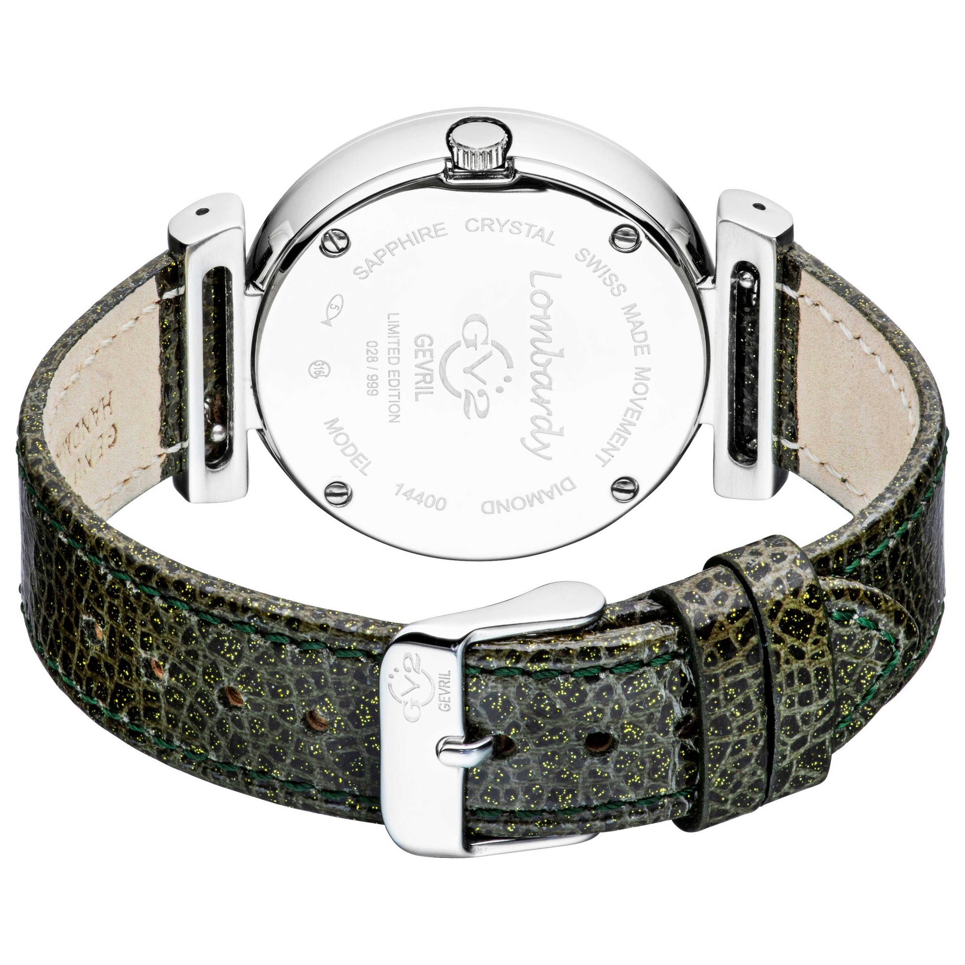 GV2 by Gevril Lombardy Diamond Women's Quartz Watch 14400 - Image #2