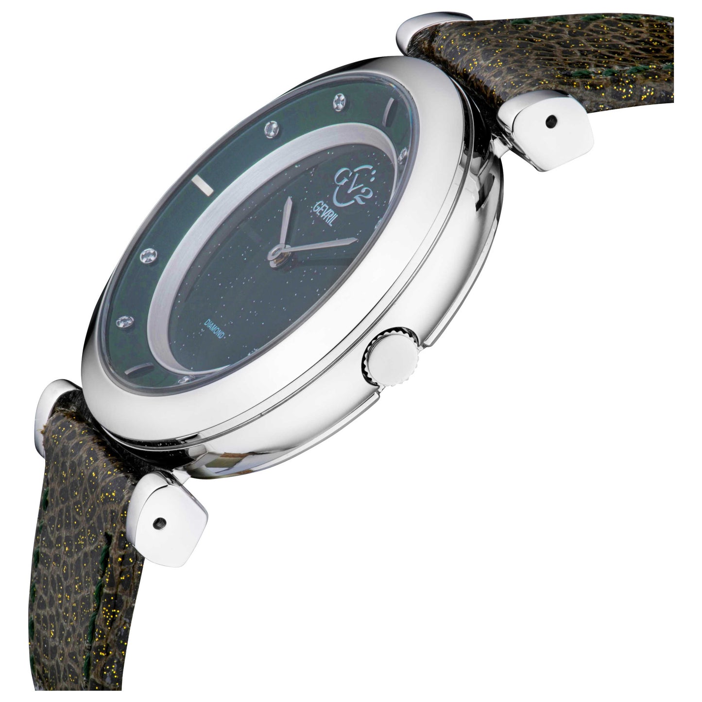 GV2 by Gevril Lombardy Diamond Women's Quartz Watch 14400 - Image #4