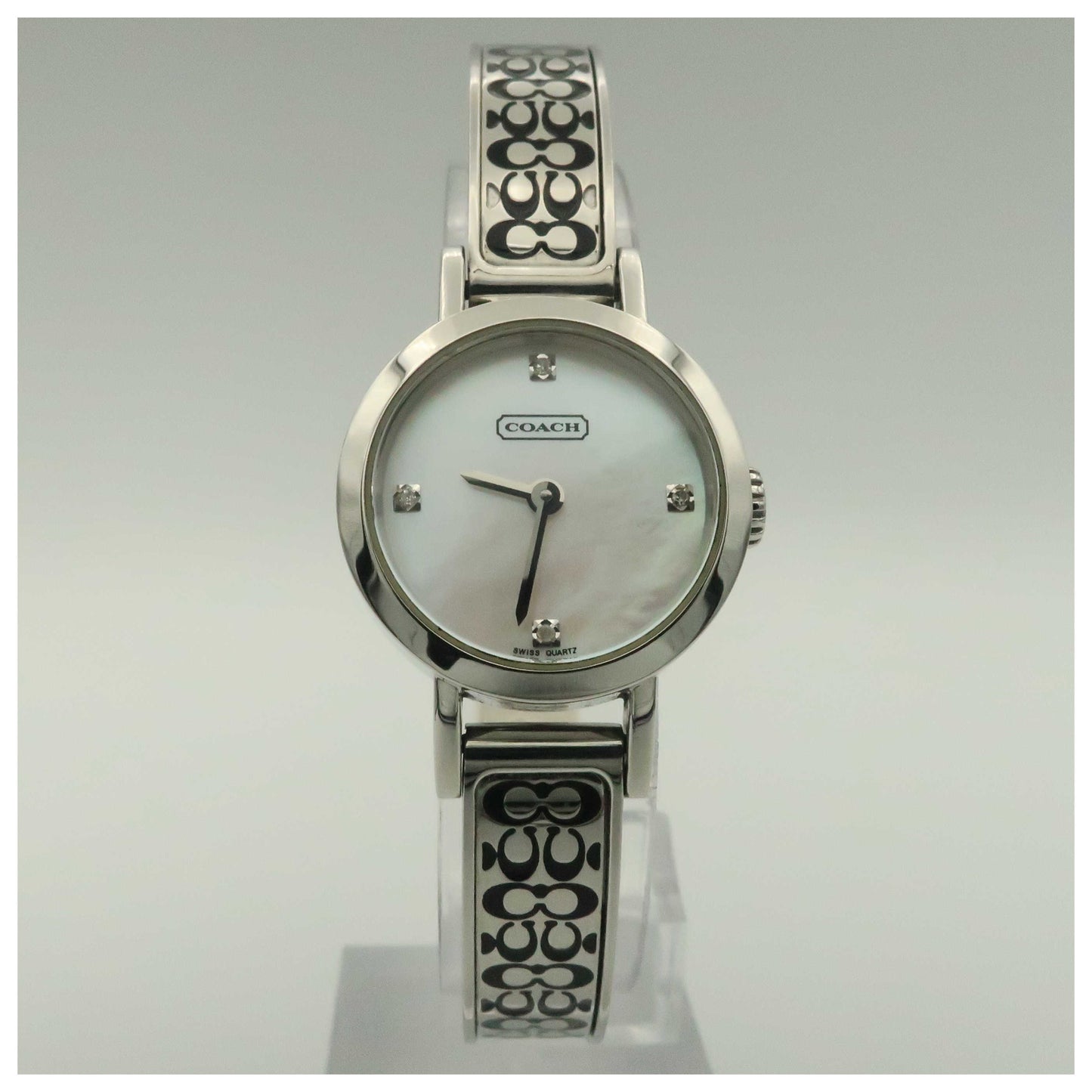 Front view of Coach Studio Women's Swiss Quartz (Battery-Powered) Watch 14500783-PO