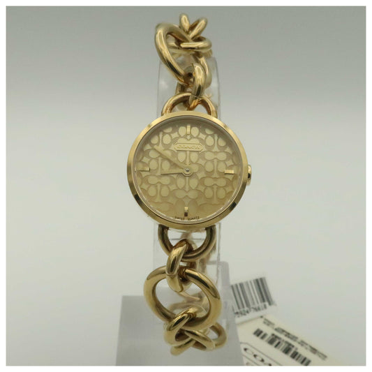 Front view of Coach Zoe Women's Swiss Quartz (Battery-Powered) Watch 14501056-PO