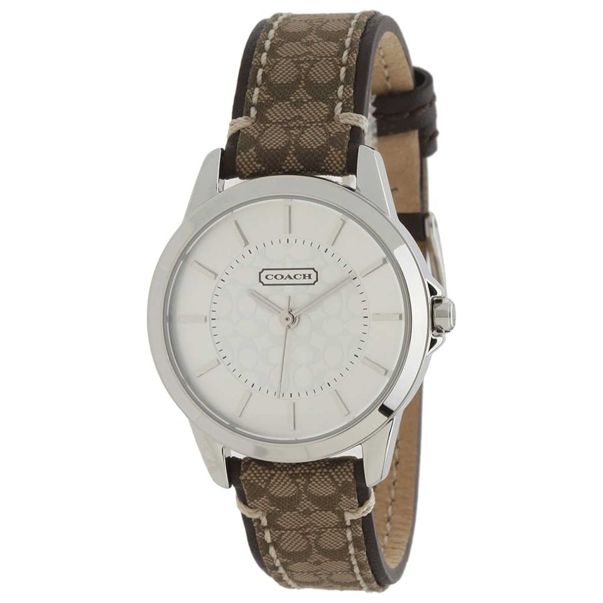 Front view of Coach Classic Signature Women's Quartz Watch 14501525