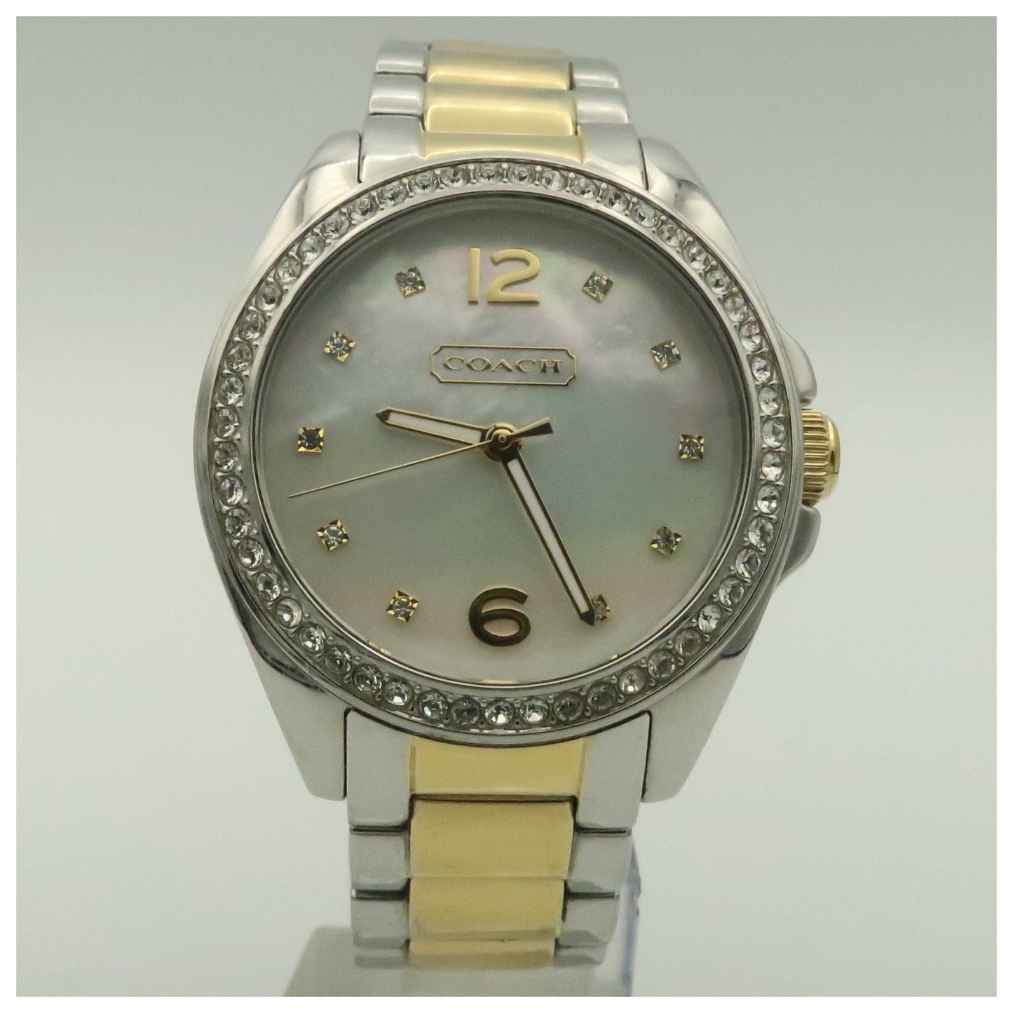 Front view of Coach Tristen Women's Japanese Quartz (Battery-Powered) Watch 14501659-PO2