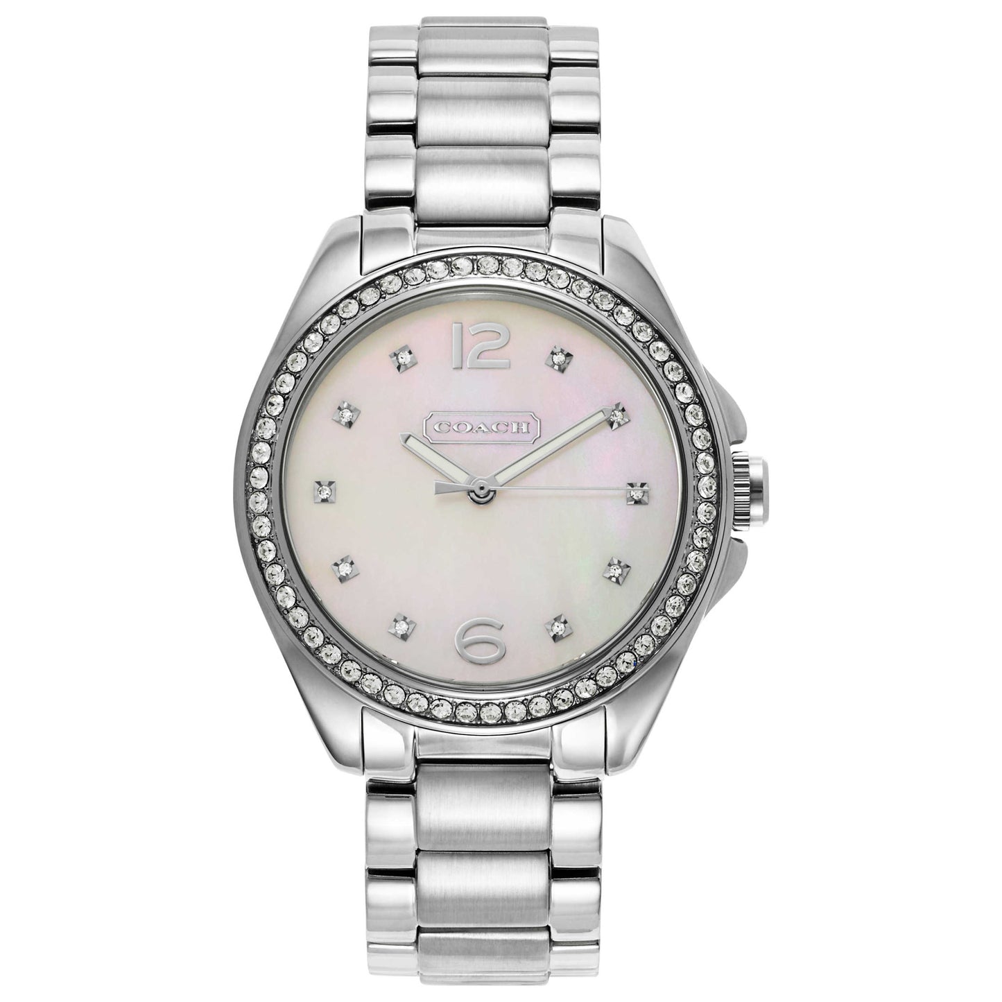 Front view of Coach Tristen Women's Japanese Quartz (Battery-Powered) Watch 14501660
