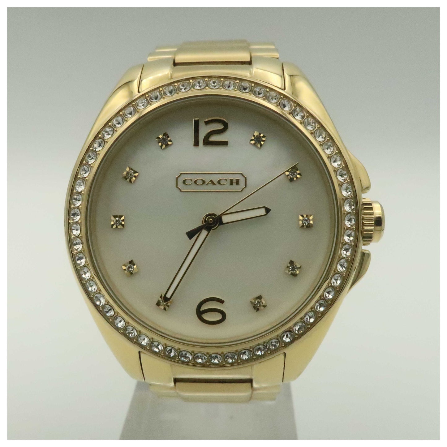 Front view of Coach Tristen Women's Japanese Quartz (Battery-Powered) Watch 14501661-PO