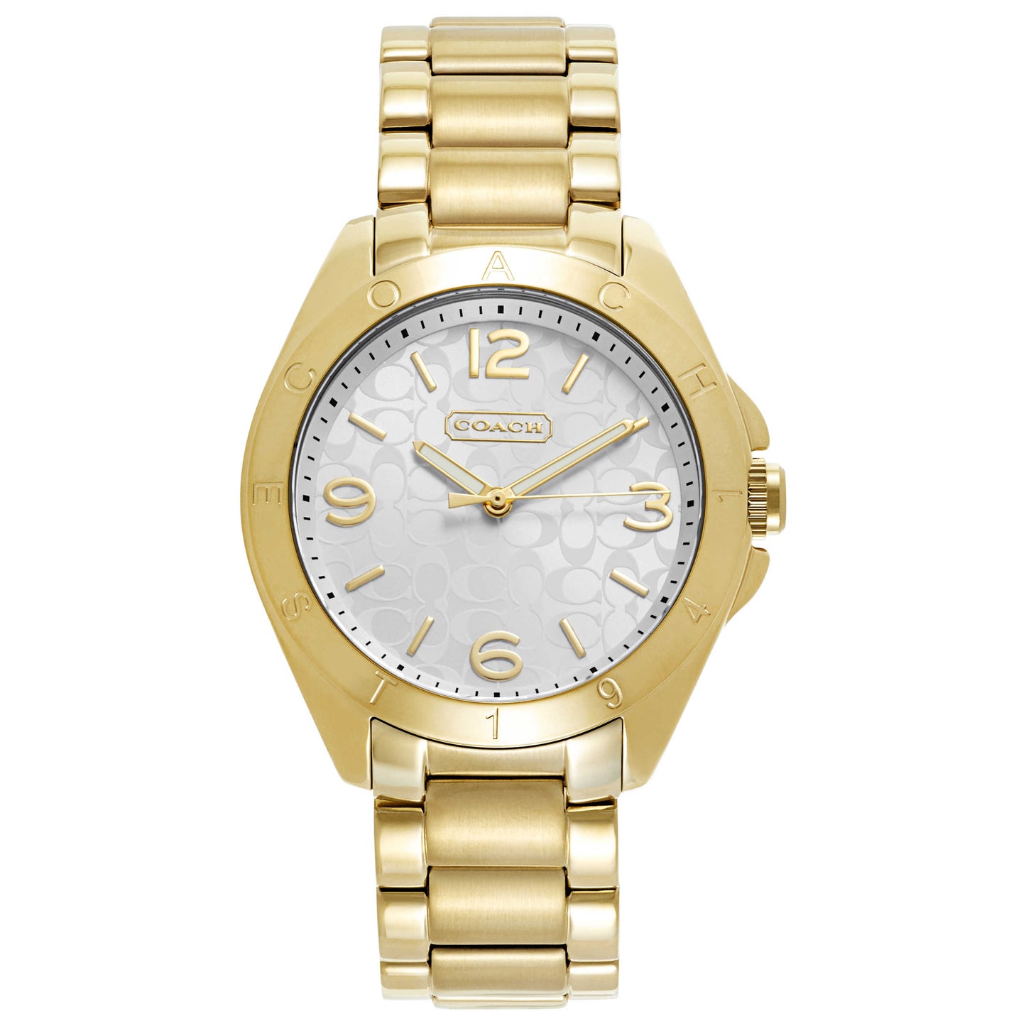 Front view of Coach Tristen Women's Japanese Quartz (Battery-Powered) Watch 14501785