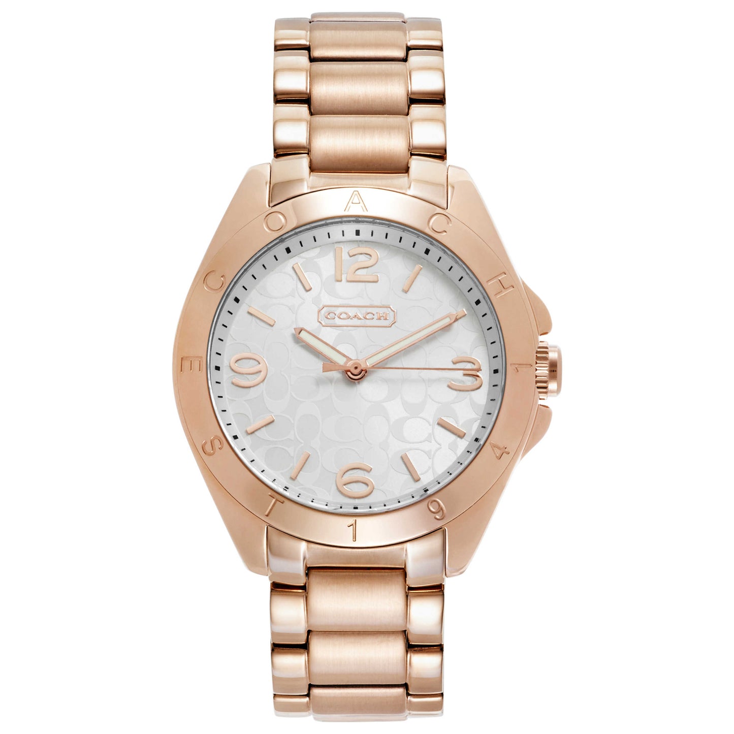 Front view of Coach Tristen Women's Japanese Quartz (Battery-Powered) Watch 14501786