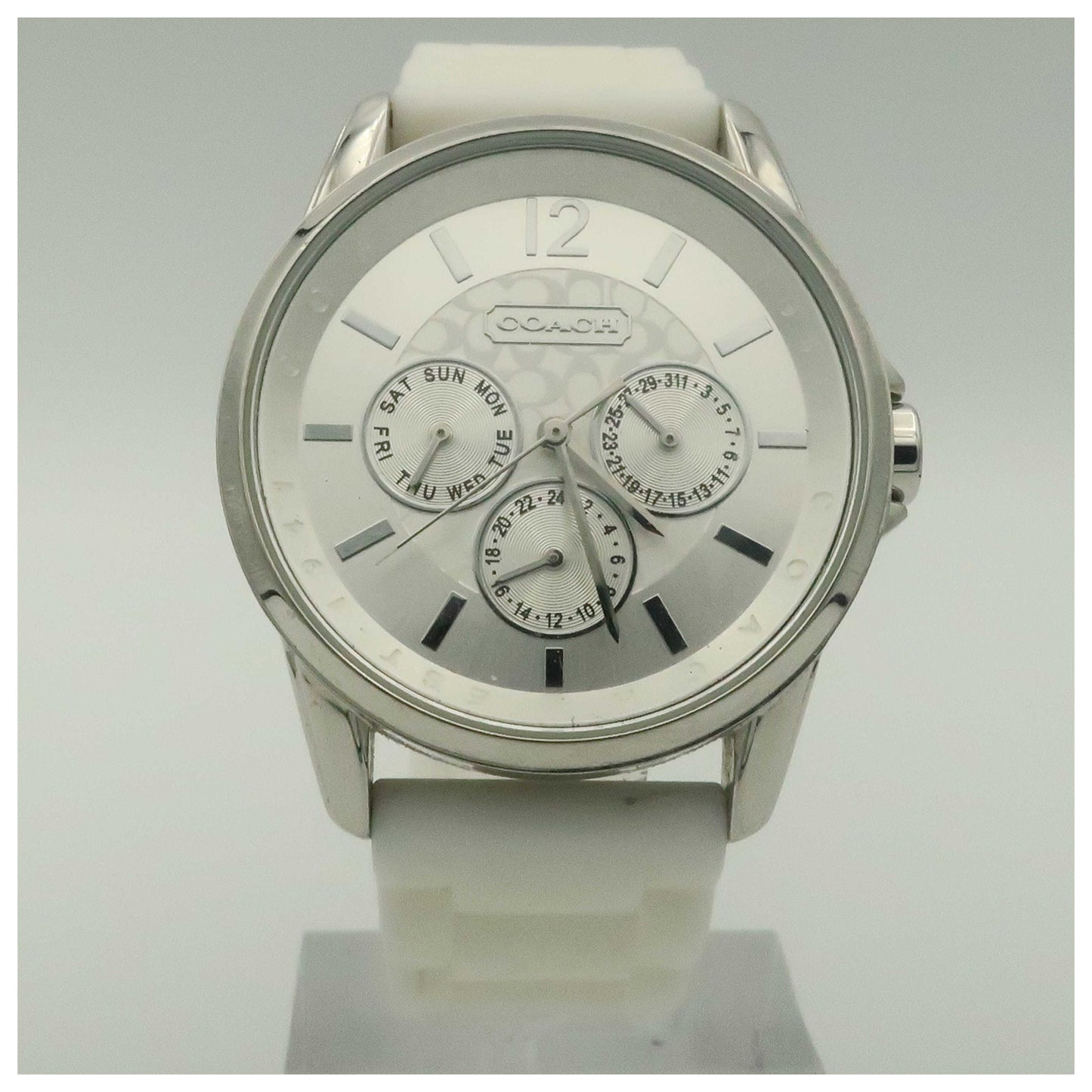 Front view of Coach Signature Women's Japanese Quartz (Battery-Powered) Watch 14501879-PO