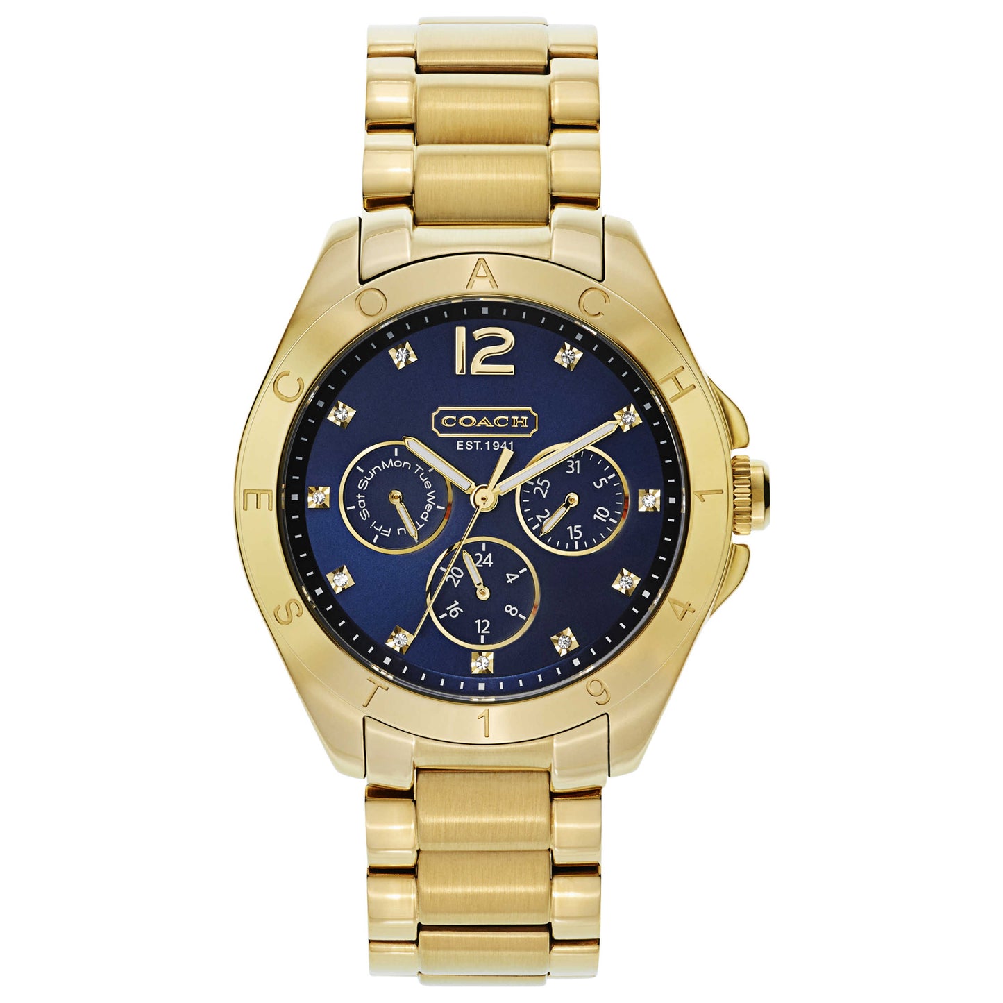 Front view of Coach Tristen Women's Japanese Quartz (Battery-Powered) Watch 14501887