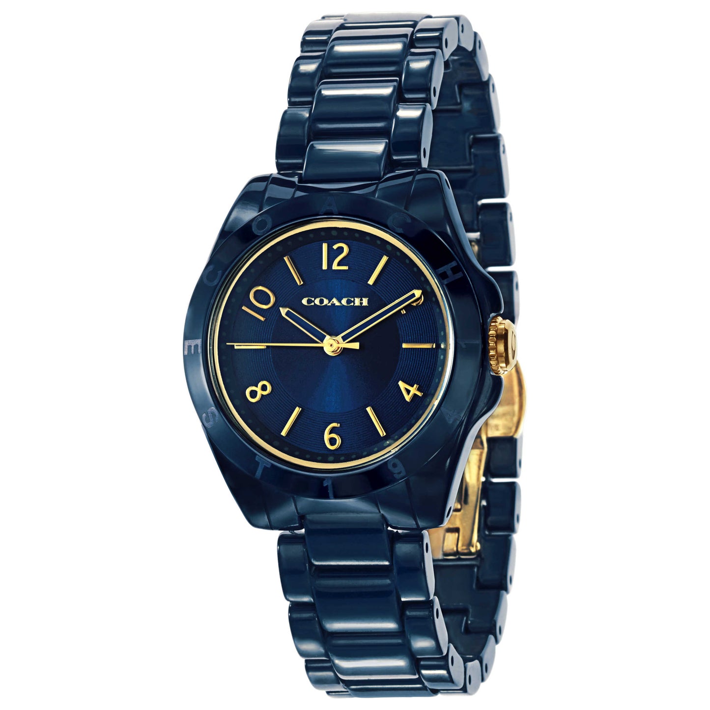Front view of Coach Tristen Women's Japanese Quartz (Battery-Powered) Watch 14501965