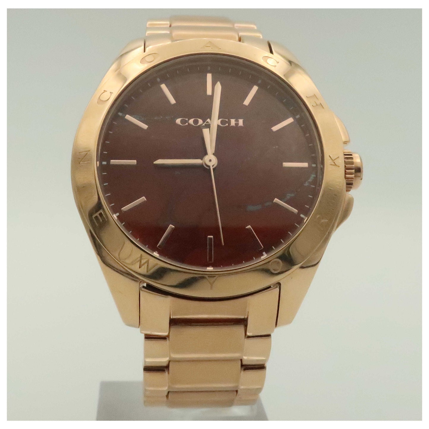 Front view of Coach Tristen Women's Japanese Quartz (Battery-Powered) Watch 14502054-PO