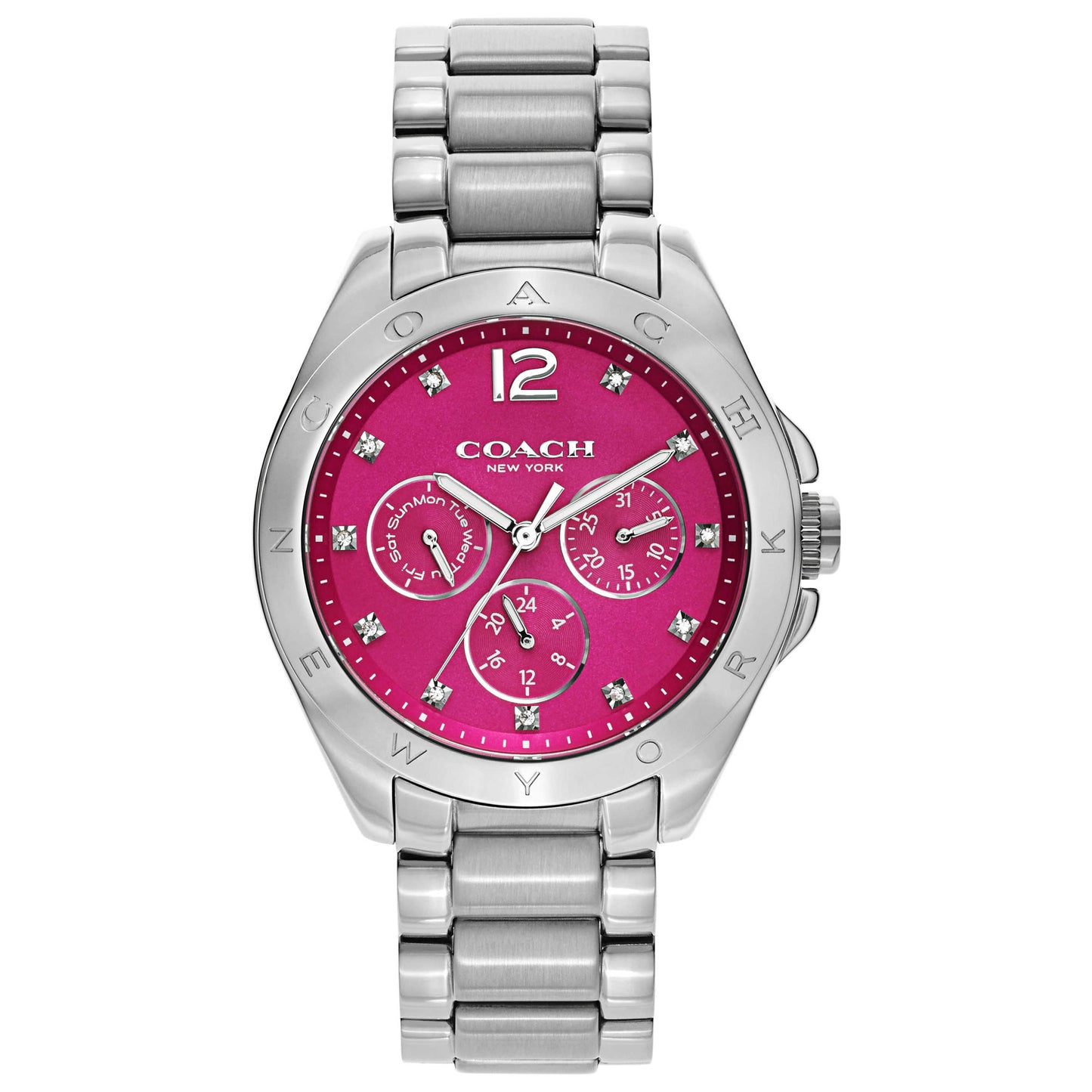 Front view of Coach Tristen Women's Japanese Quartz (Battery-Powered) Watch 14502071