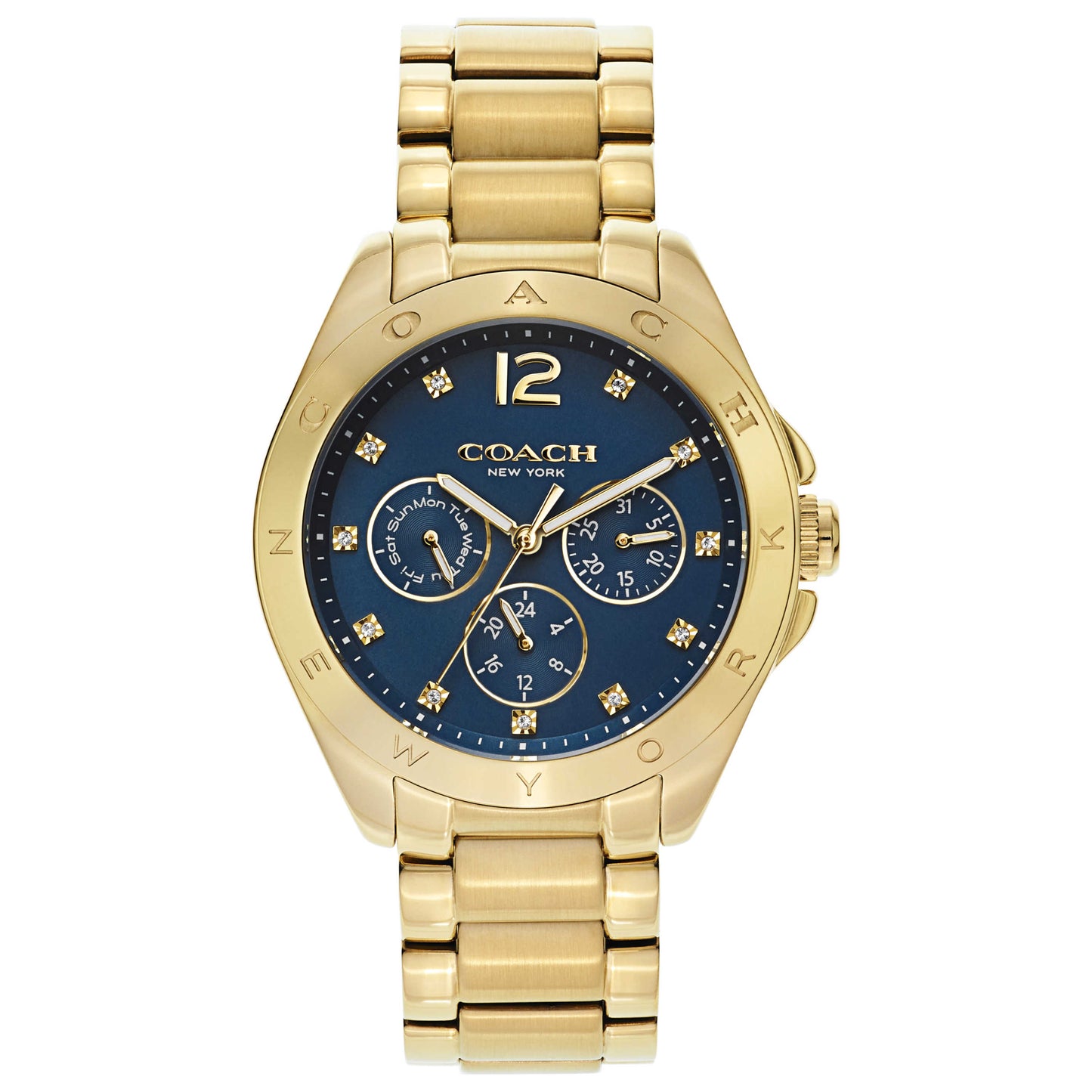 Front view of Coach Tristen Women's Japanese Quartz (Battery-Powered) Watch 14502072